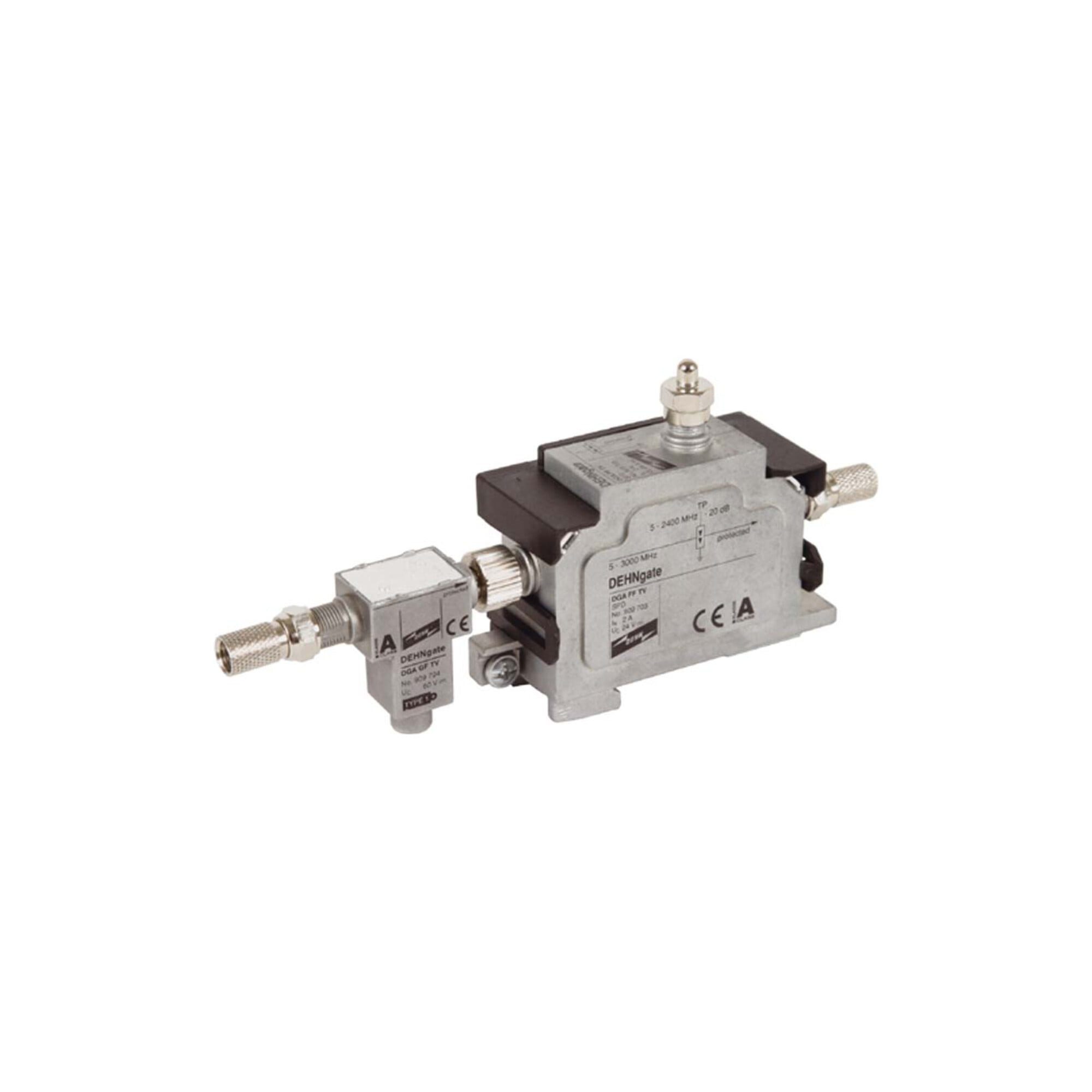 DEHN Anschluss-Set DEHN Kombi-Ableiter-Set DEHNgate DGA GFF TV
