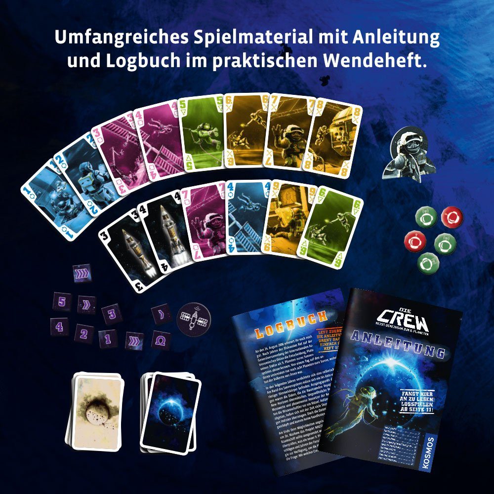 Kosmos Spiel Die Crew - Auf der Suche nach dem 9. Planeten, Kartenspiel, Made in Europe