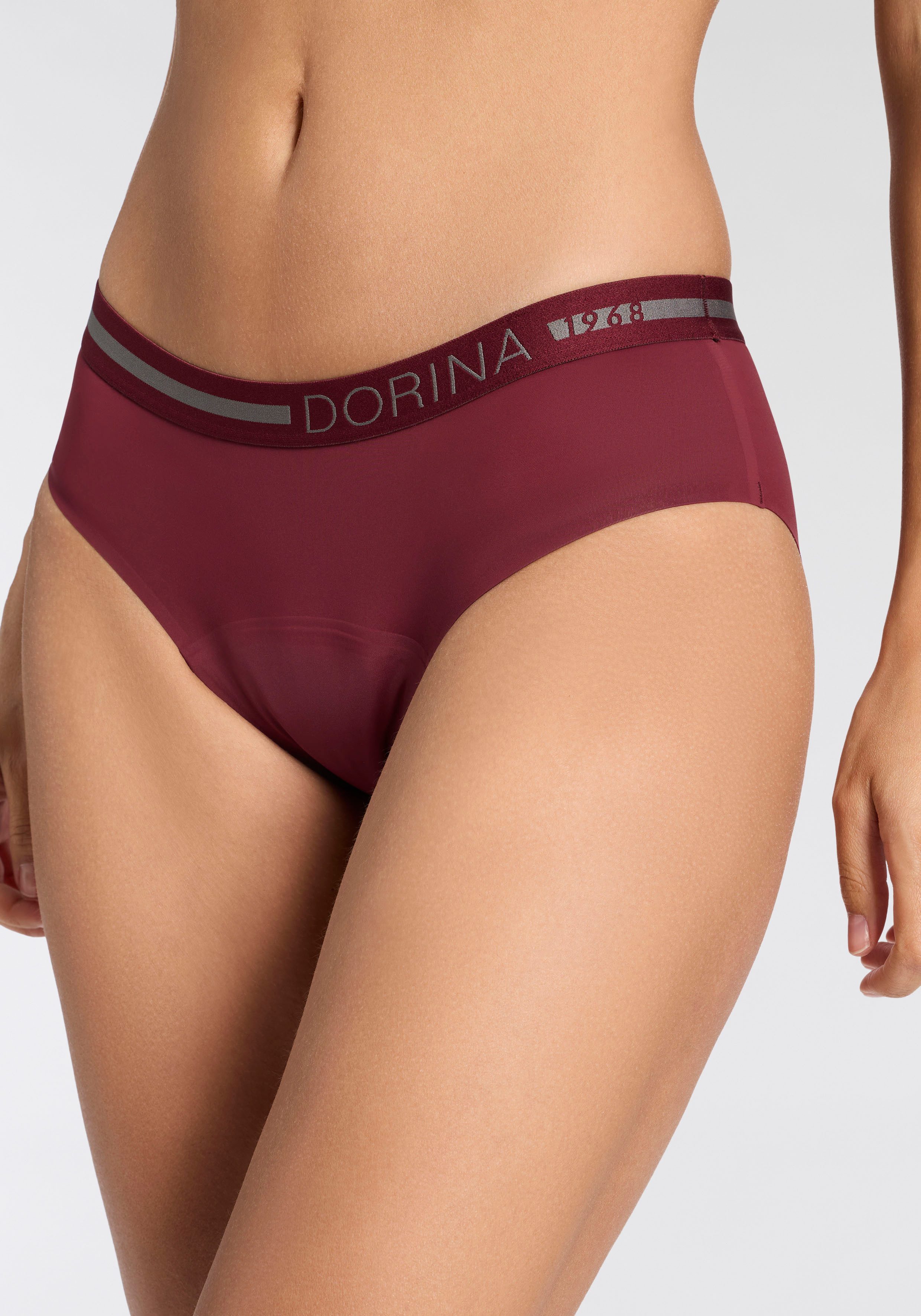 Dorina Periodenslip Period Panties (2er Pack) für leichte bis mittlere Menstruationstage