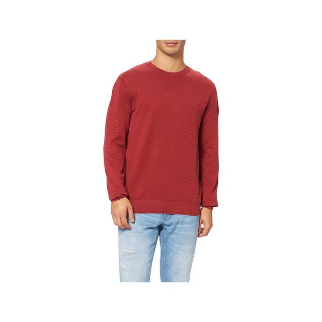TOM TAILOR V-Ausschnitt-Pullover rot regular fit (1-tlg) günstig online kaufen