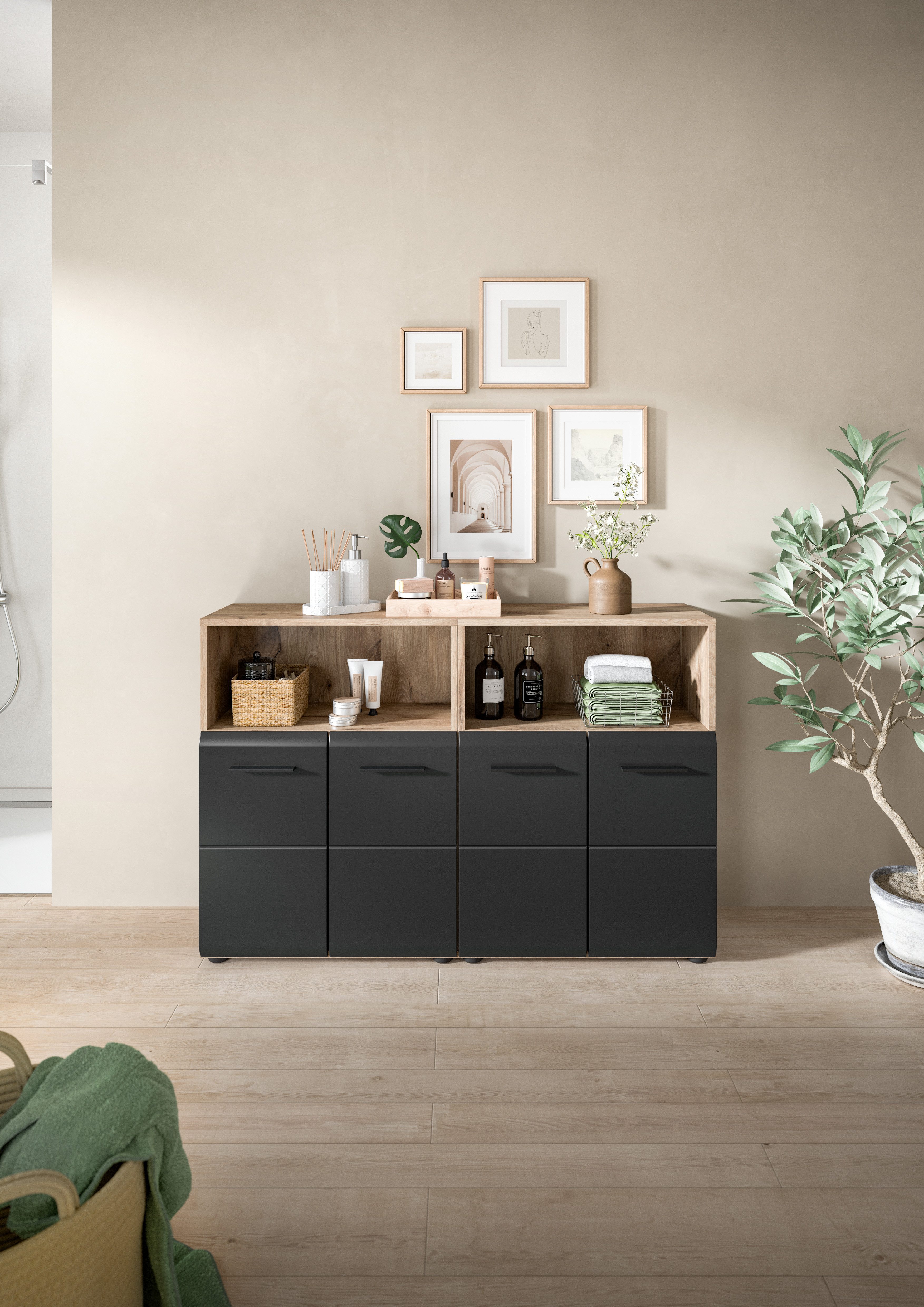 INOSIGN Badmöbel-Set FLORENZ, TOPSELLER!, 2-teilige Badkombination, günstig online kaufen