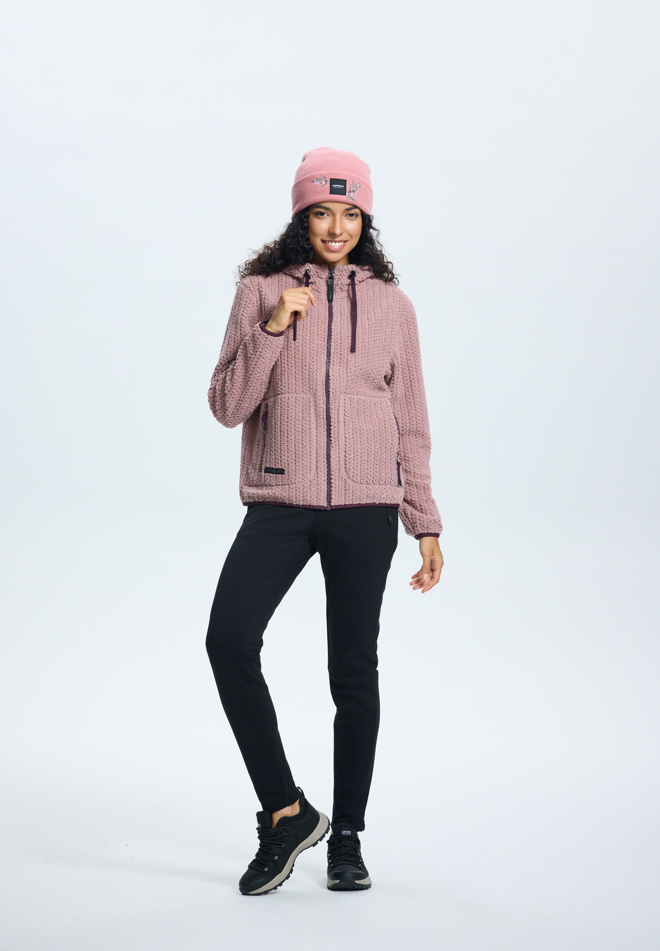 Icepeak Strickfleecejacke ICEPEAK AALET günstig online kaufen