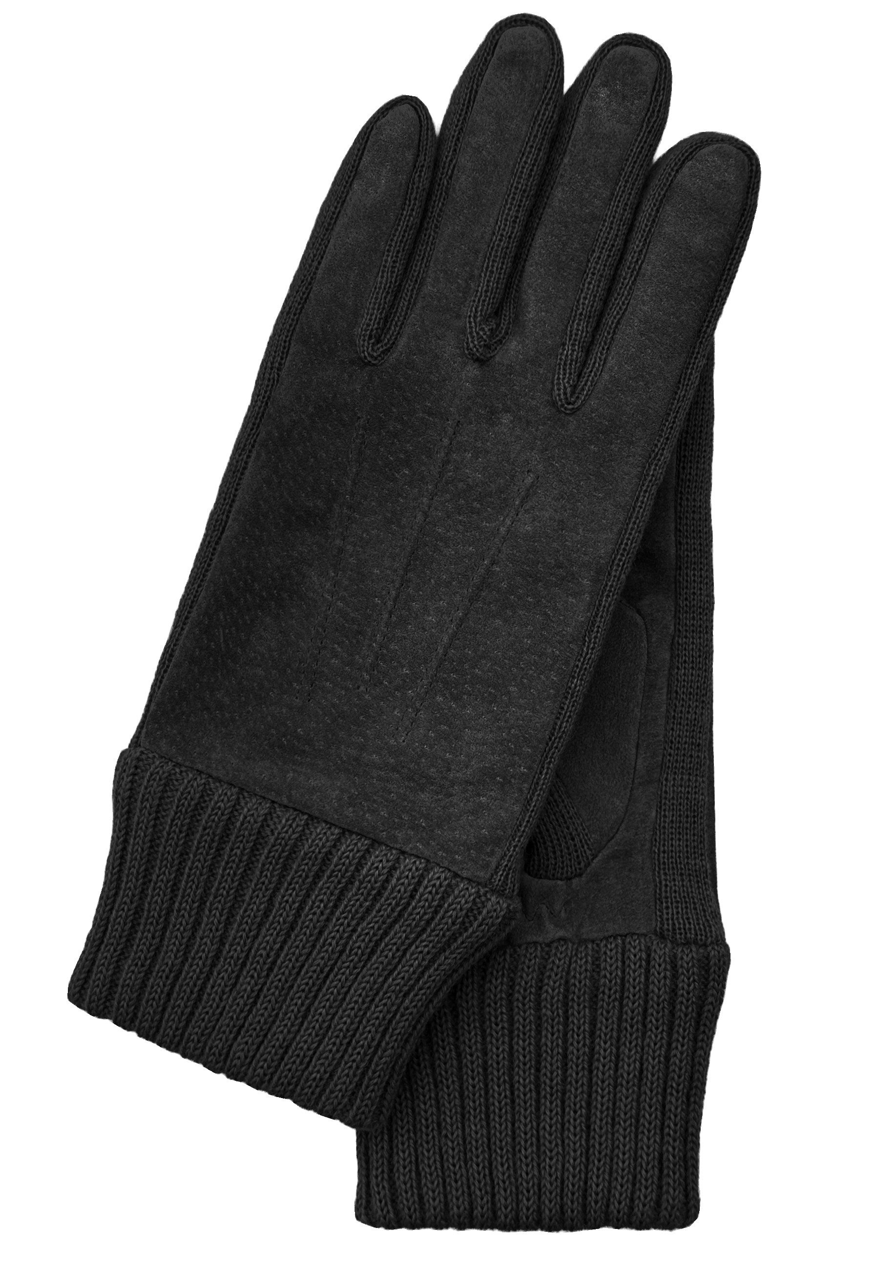 KESSLER Lederhandschuhe LIV (Paar, 1-St., Перчатки) Pig Suede Leder, Komfort Fit, kuscheliges REPREVE® Fleecefutter