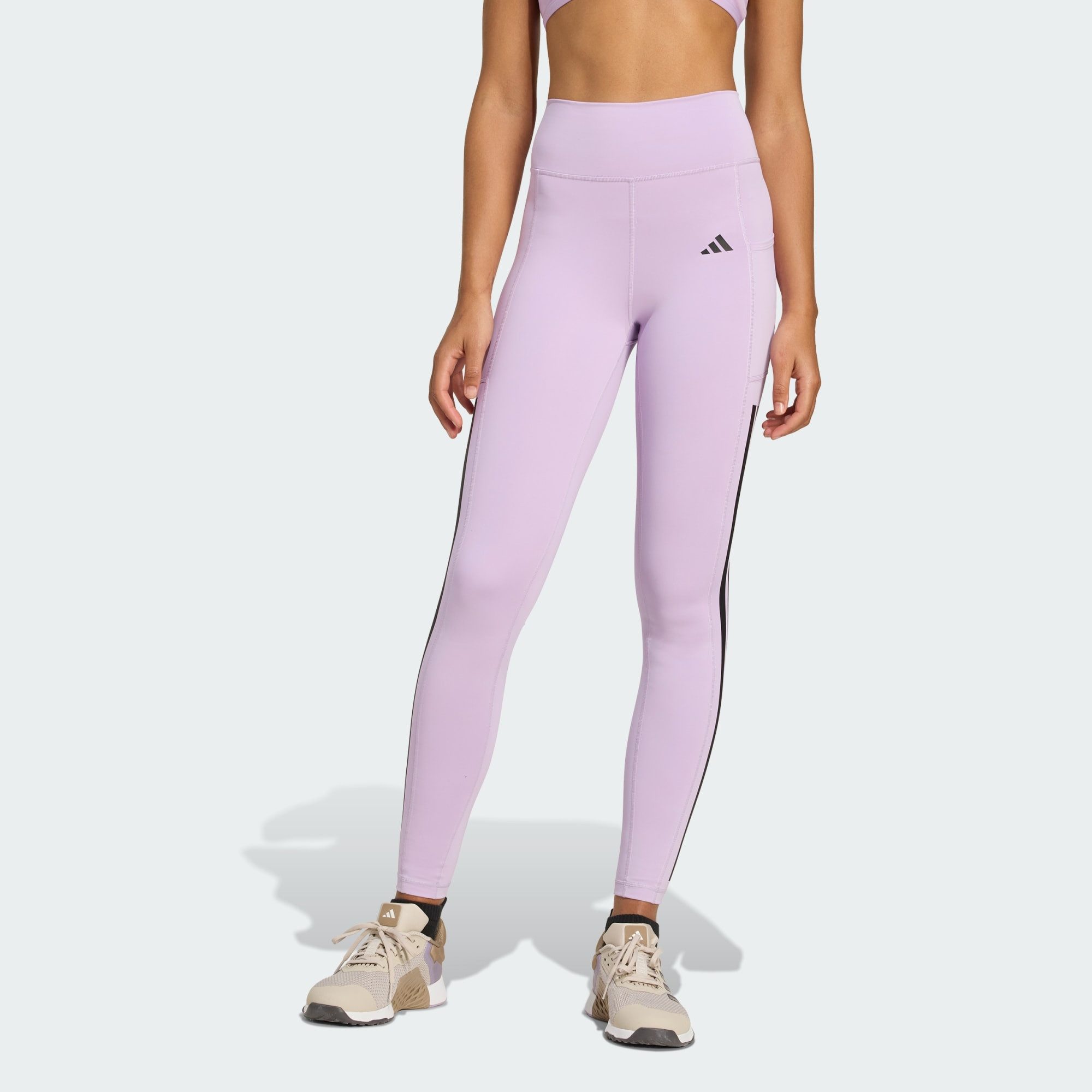 adidas Performance Funktionstights OPTIME 3-STREIFEN FULL-LENGTH günstig online kaufen