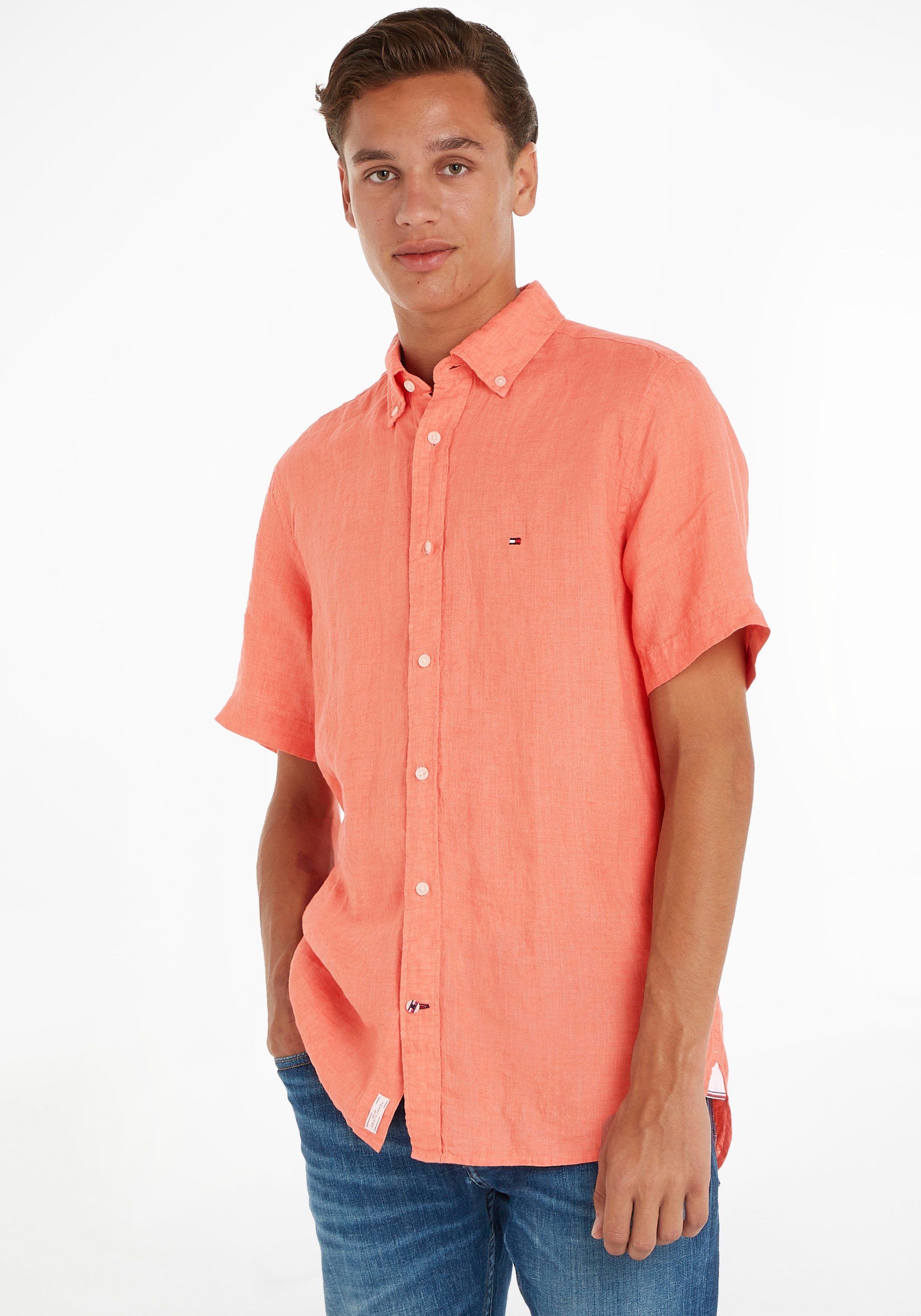 Orange Leinenhemden für Herren online kaufen | OTTO