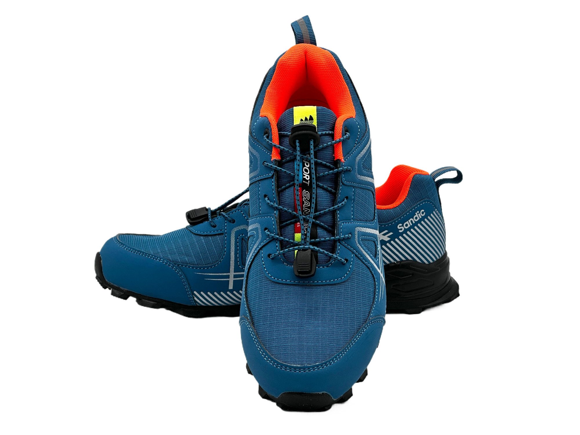 Nowaland Wanderschuhe multifunktionaler Outdoorschuh Trekkingschuh Schnellverschluss, Atmungsaktives Mesh, Stoßdämpfende Sohle