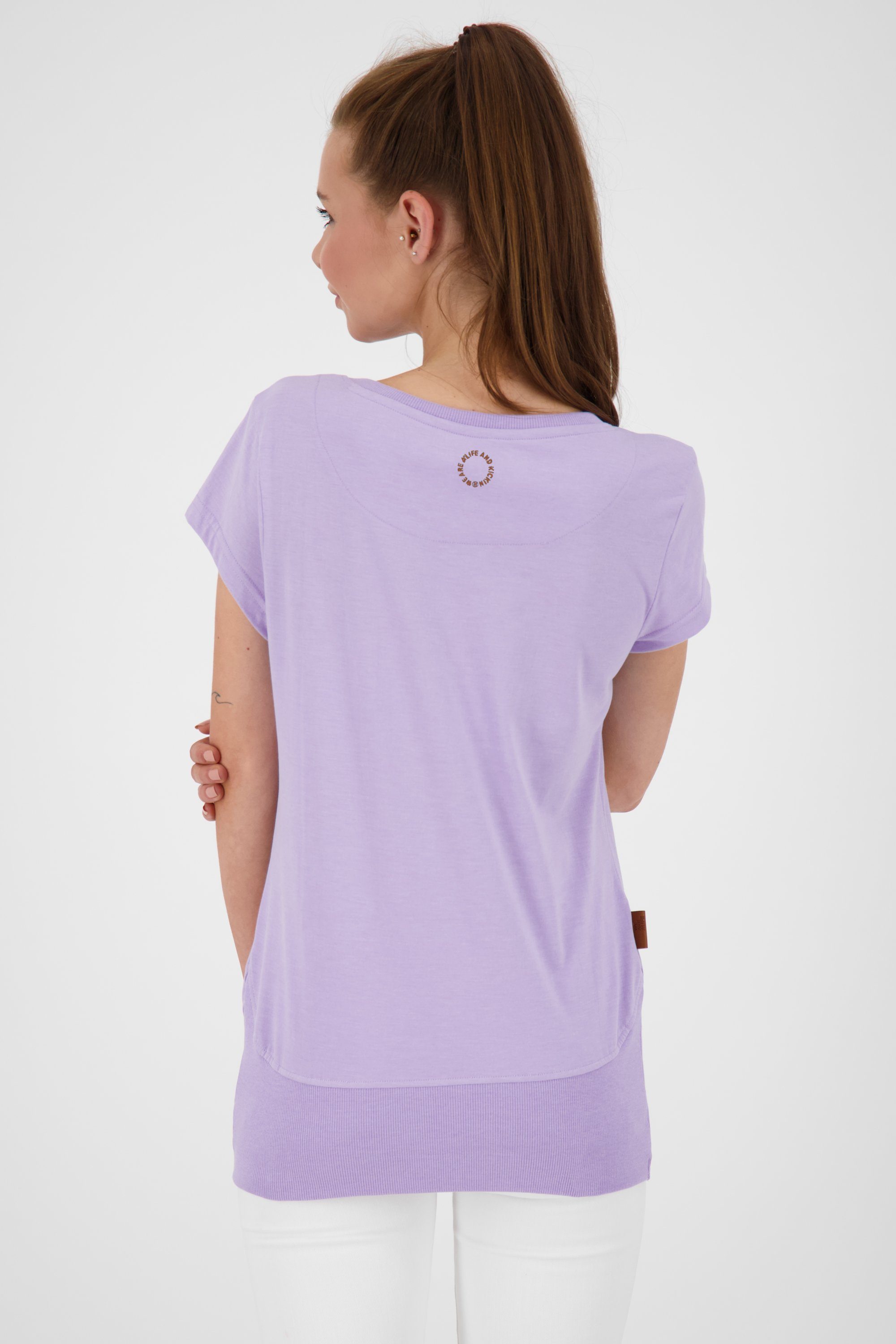 Shirt A CocoAK & Damen Kickin Alife T-Shirt lavender T-Shirt