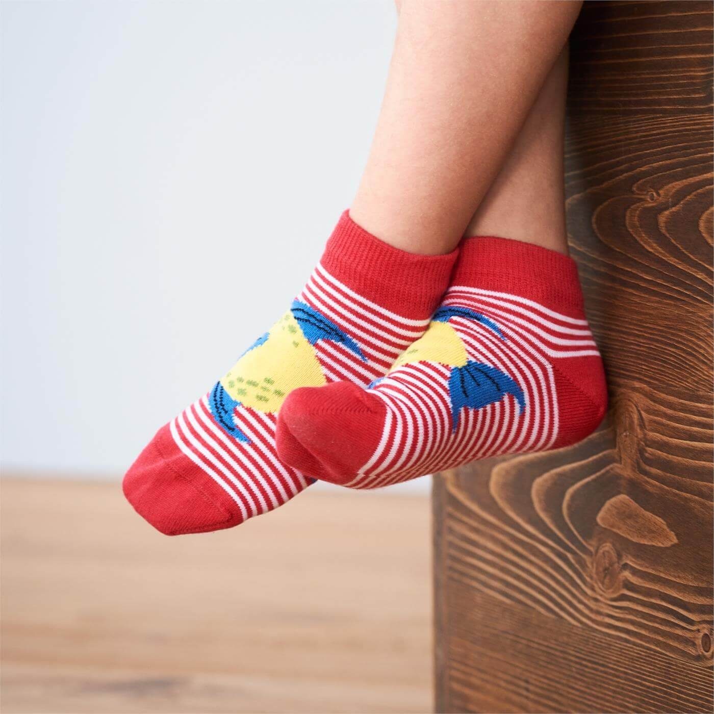 Lustige Kinder Life LIVING CRAFTS Ocean Sneaker-Socken Socken für AGAVE