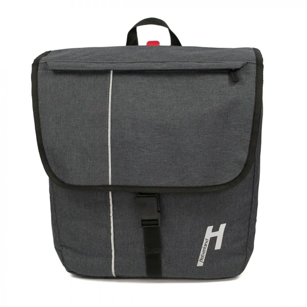 Haberland Fahrradtasche Haberland Einzeltasche 18l Street Work anthrazit - praktische City- &