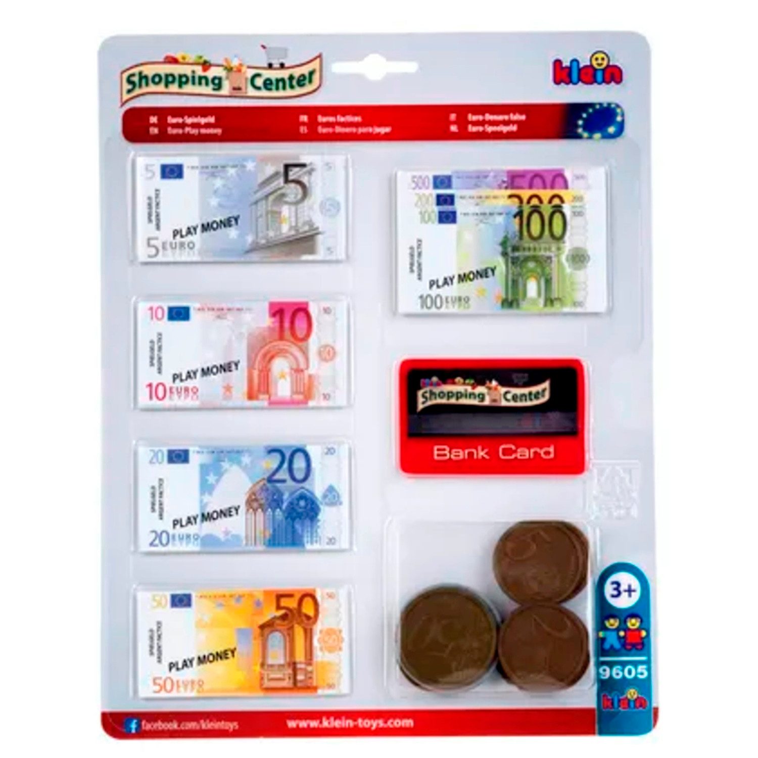 Theo Klein Spielkasse 9316 Zubehör-Set für Scannerkasse / Blister