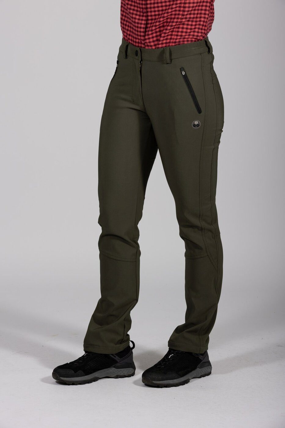 Maul Trekkinghose Klosters REC - lange Hose elas forest green