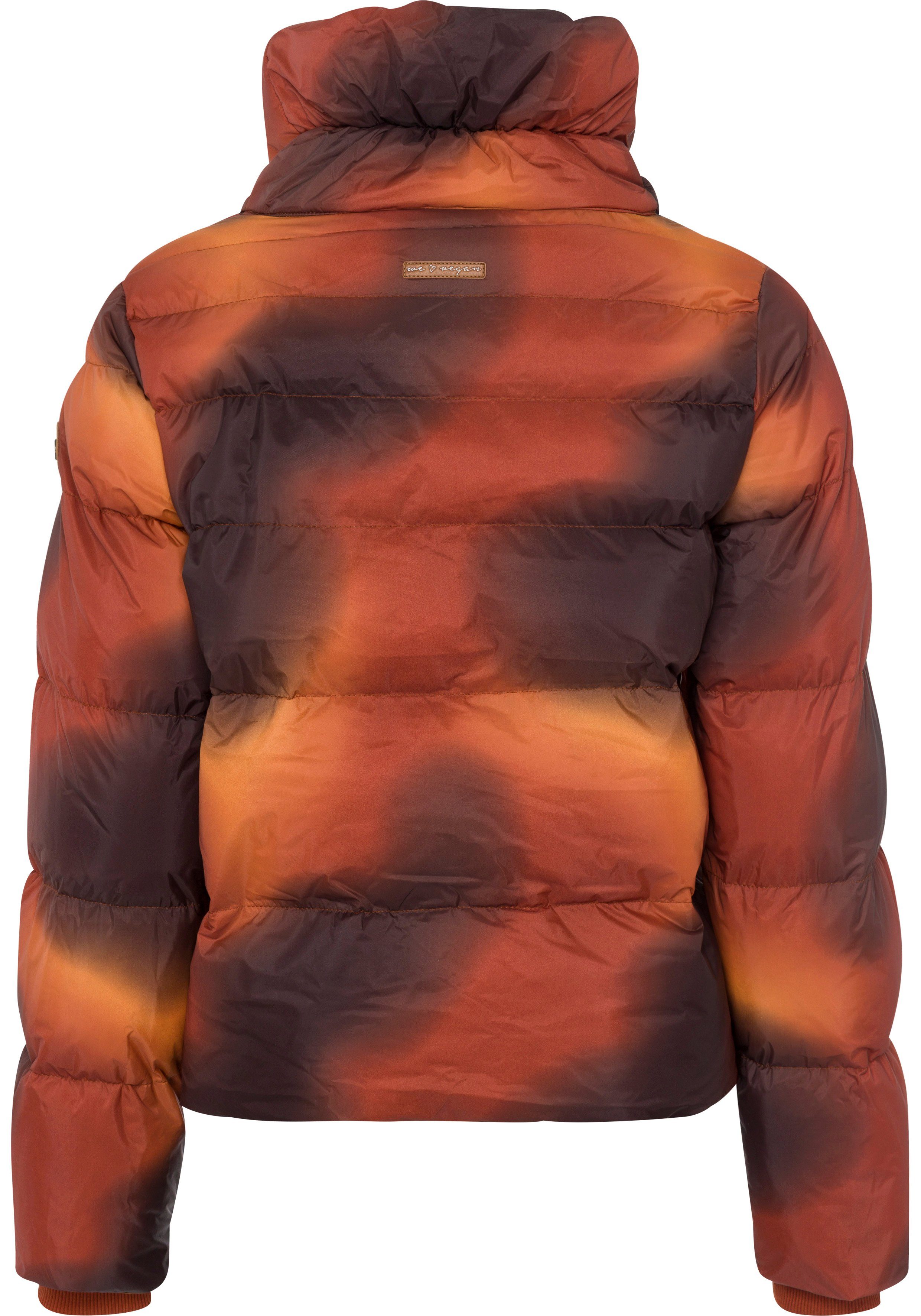 cinnamon OMBRE LUNIS Steppjacke Batik-Design Ragwear combo im Mulitcolor