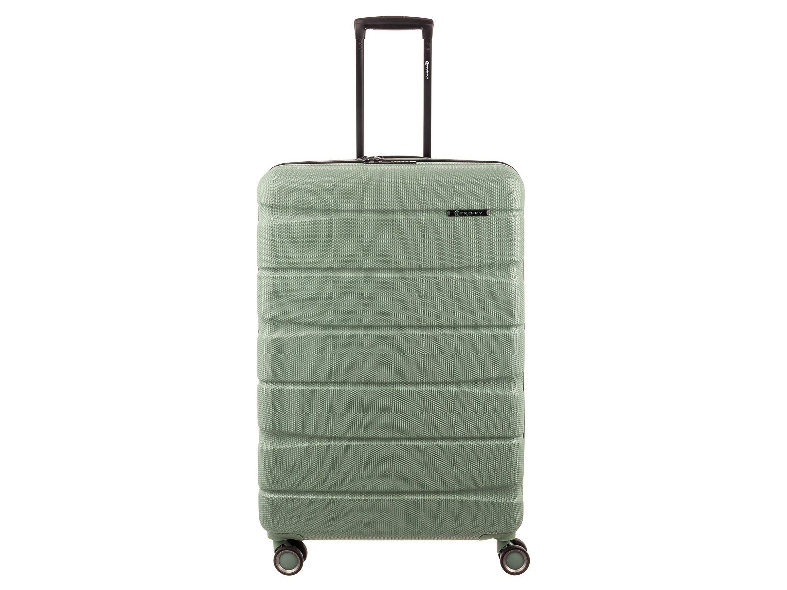 Franky Handgepäckkoffer ABS13 76er Trolley Hartschale, 4 Rollen, Dehnfalte
