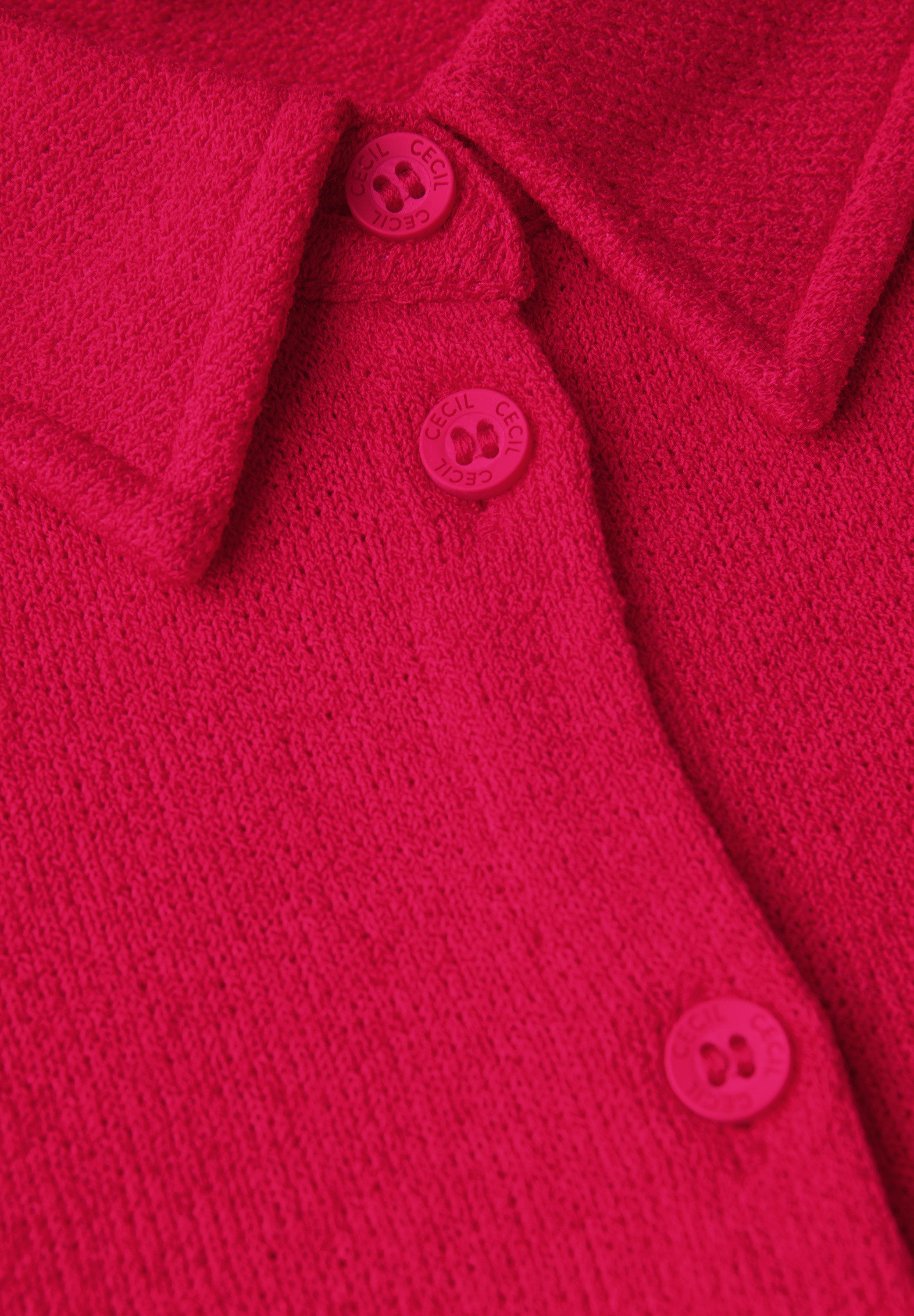 CECIL Cardigan aus elastischem Materialmix