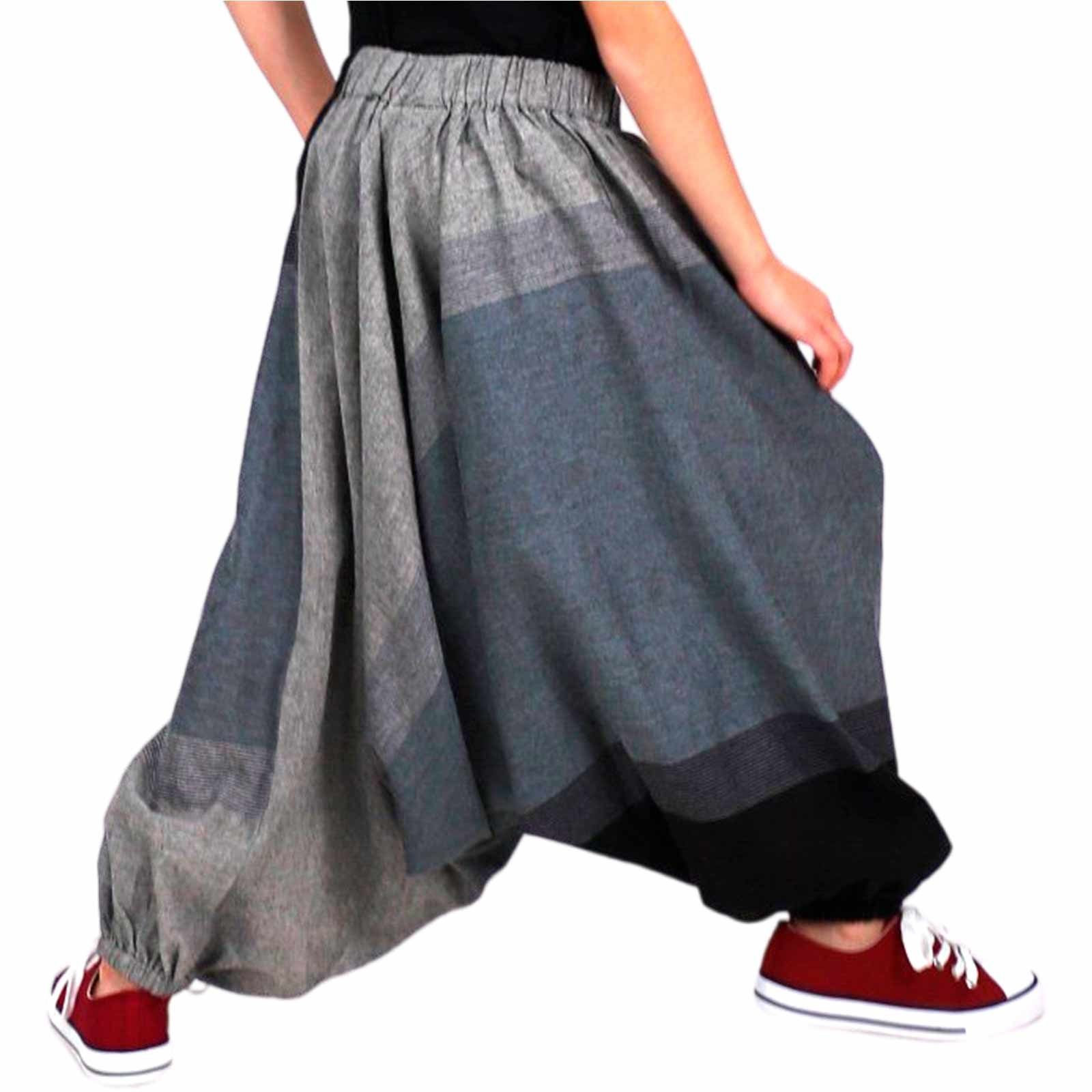 KUNST UND MAGIE Haremshose/Jodhpur-Hose Kinder Haremshose Aladin Hose Hippie Kids Pluderhose Boho Kinderhose