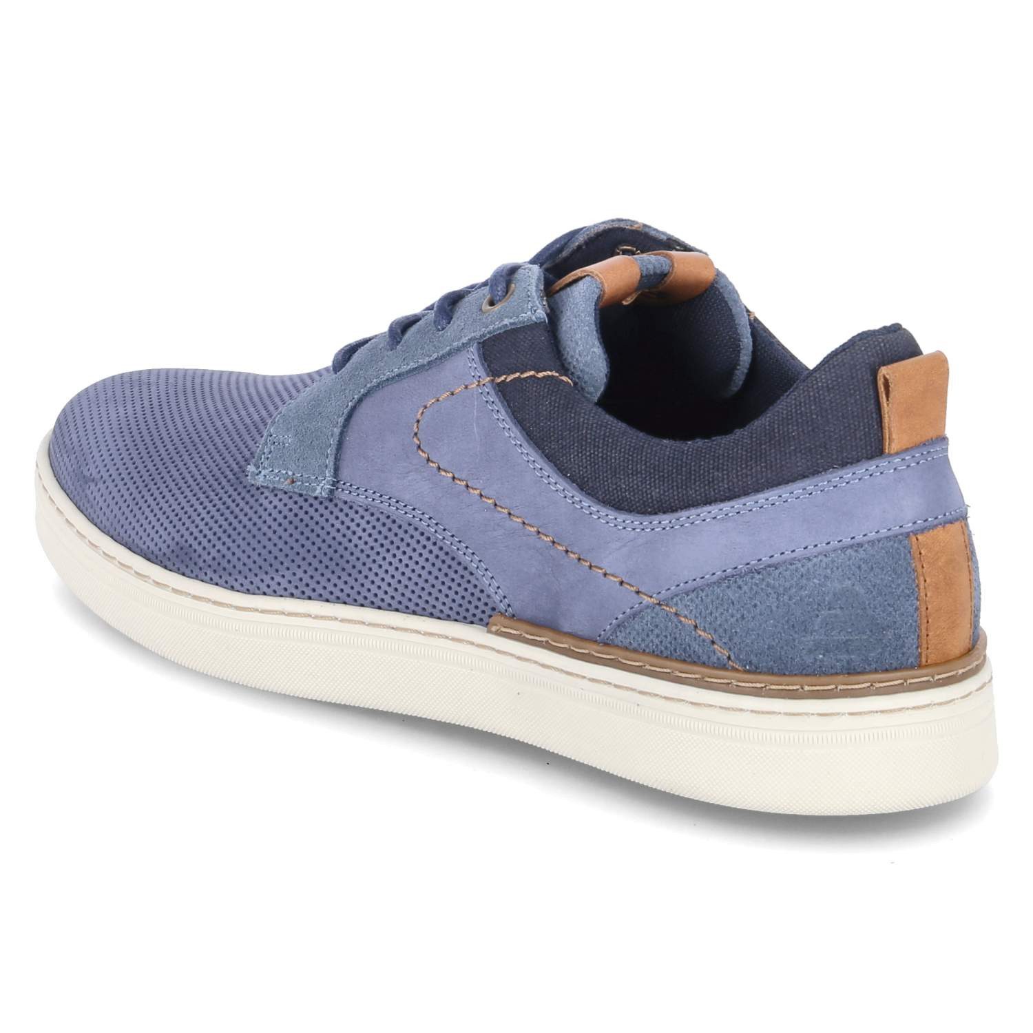 Bullboxer Bullboxer 7CI00301014100B1 Herren Leder & Textil blau Stiefelette