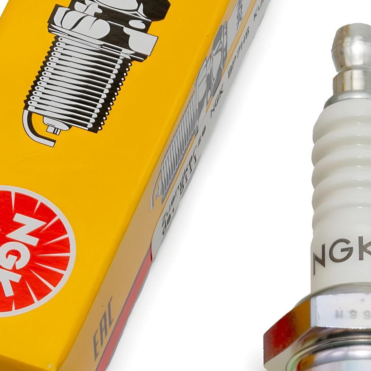 NGK Zündkerze BP7HS 5111 Kurzgewinde 12,7 mm Ø 14 mm für PGO Big Max 50, CPI