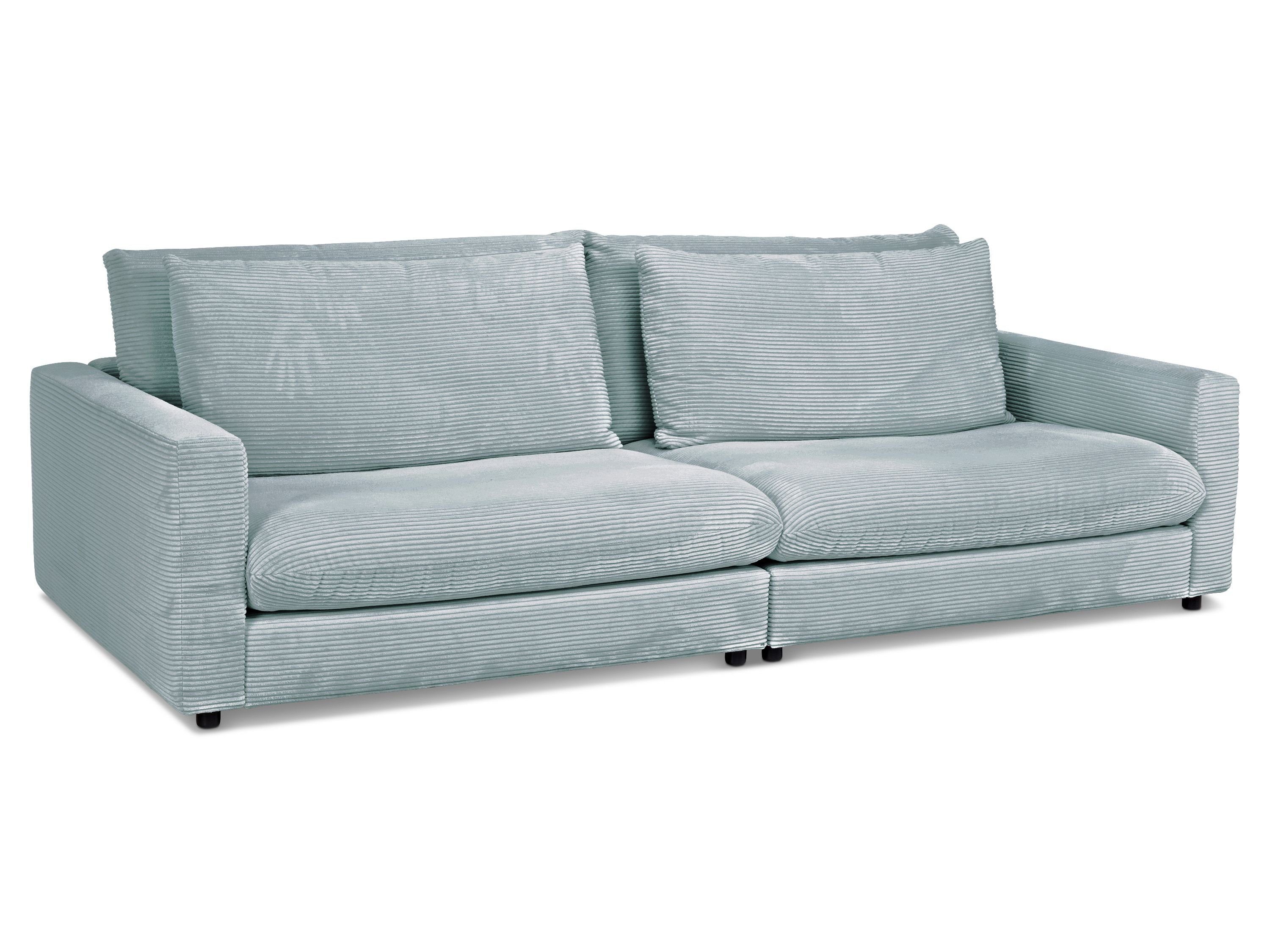 SANSIBAR Living Sofa Sofa, Sofa SANSIBAR DAGEBÜLL (BHT 268x87x127 cm) BHT 268x87x127 cm light light blue