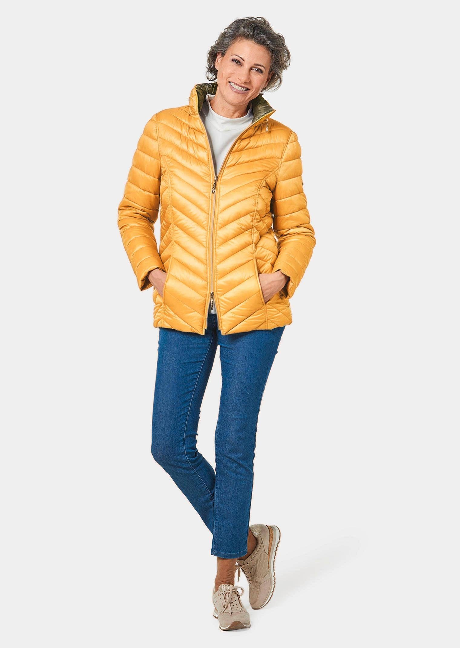 GOLDNER Steppjacke Leichte Steppjacke in knitterarmer Ware