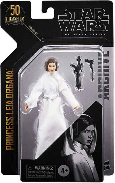 Hasbro Actionfigur Star Wars: The Black Series - Princess Leia Organa - 50. Jubiläum Lucasfilm