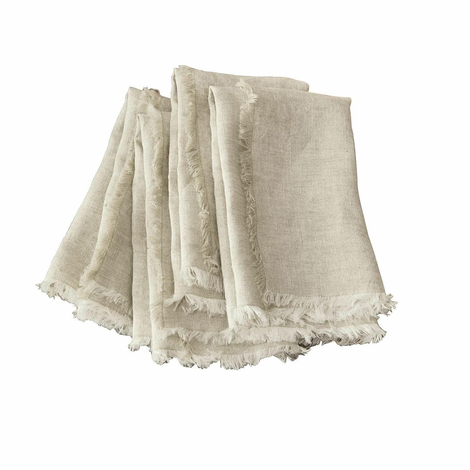 Mirabeau Stoffserviette Serviette 4er Set Largo leinen