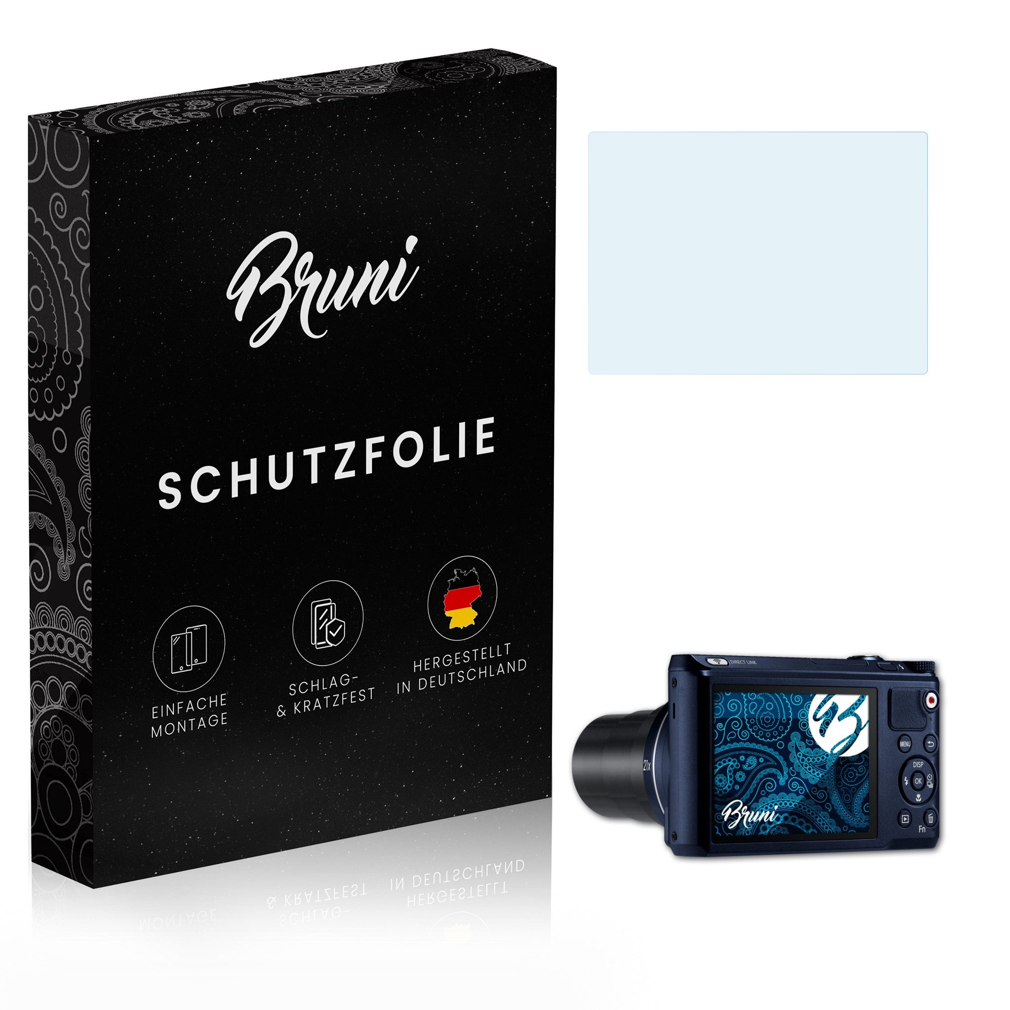 Schutzfolie Glasklare Displayschutzfolie für Samsung WB800F