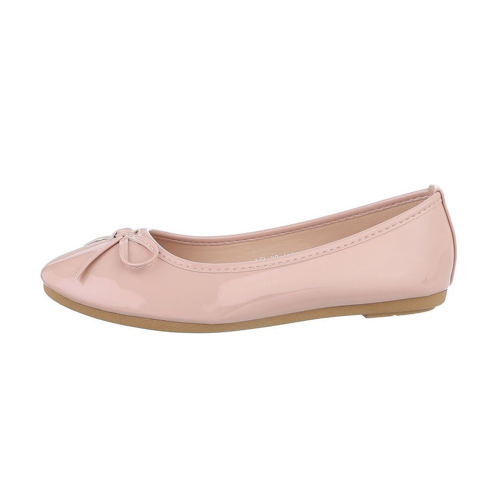 Ital-Design Damen Schlupfschuhe Freizeit Ballerina Blockabsatz Klassische B günstig online kaufen