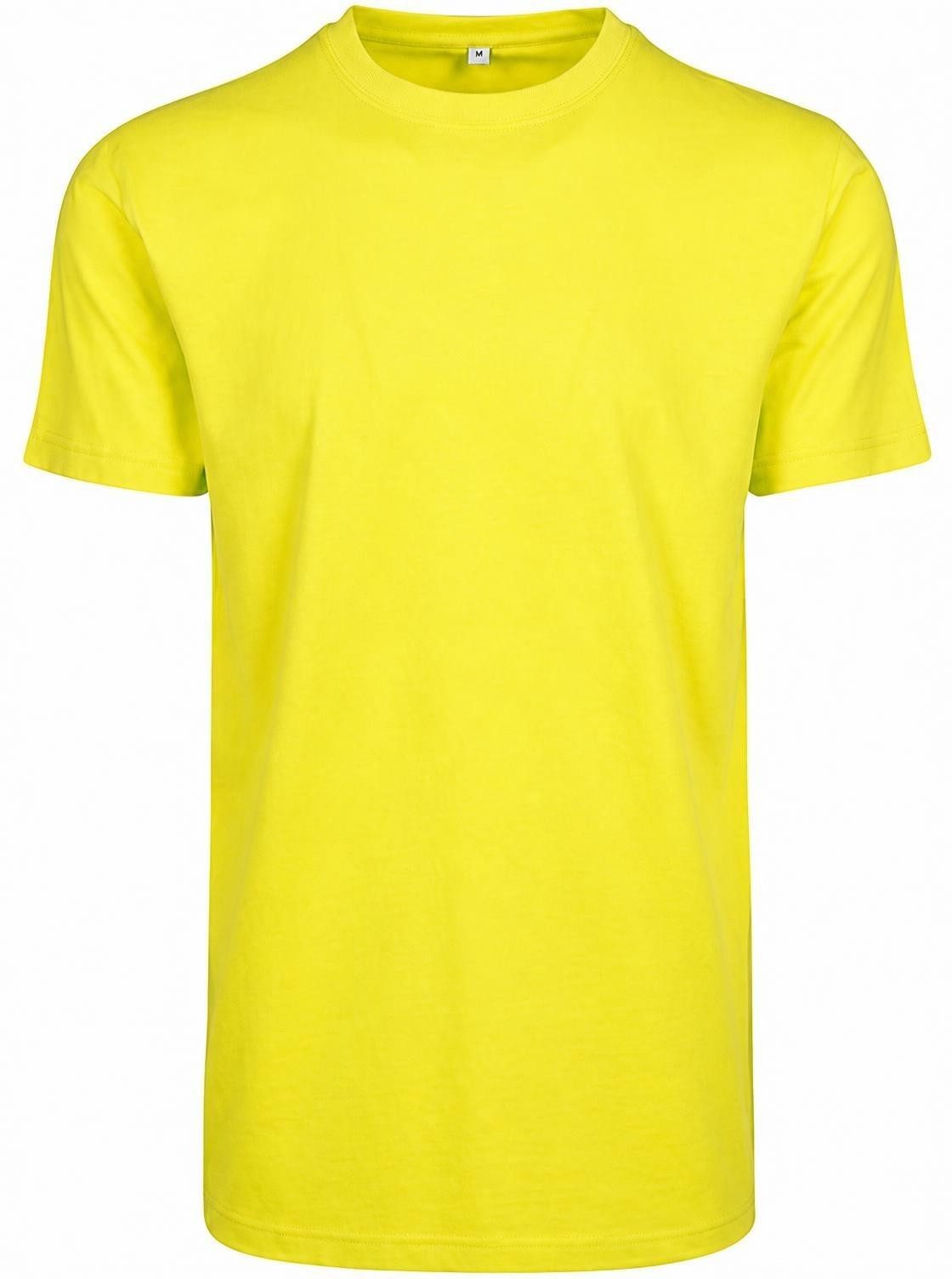 Build Your Brand Rundhalsshirt Round Neck Herren T-Shirt