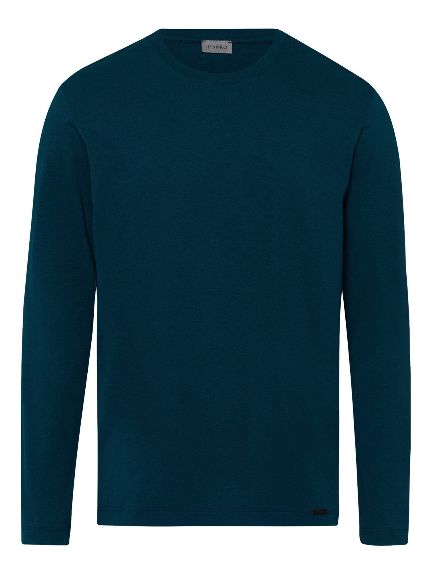 Hanro Longsleeve Living Shirts oxford blue