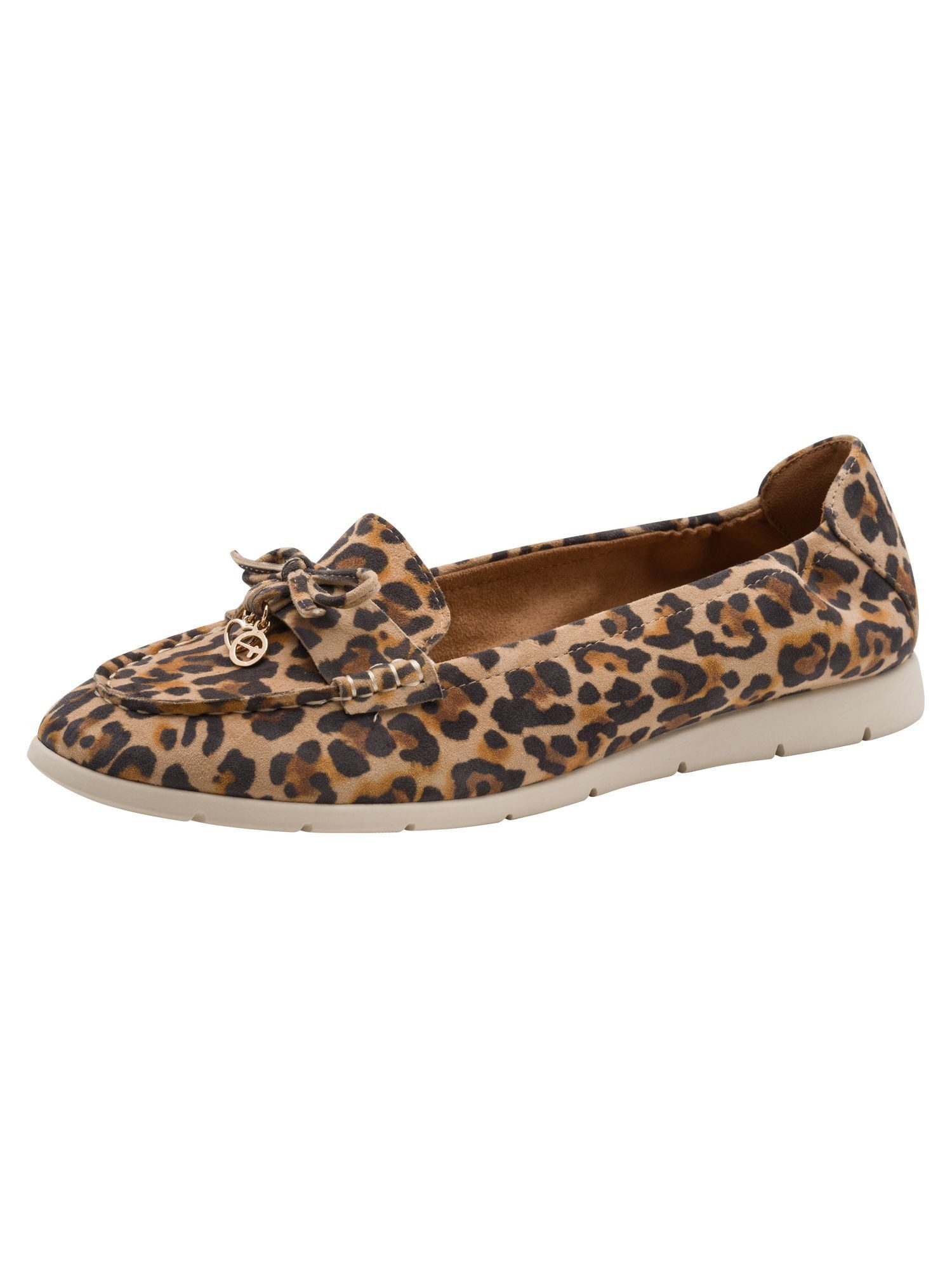 Tamaris TOUCH-IT aus Leder kein Absatz 1-24621-46 Slipper TOUCH-IT
