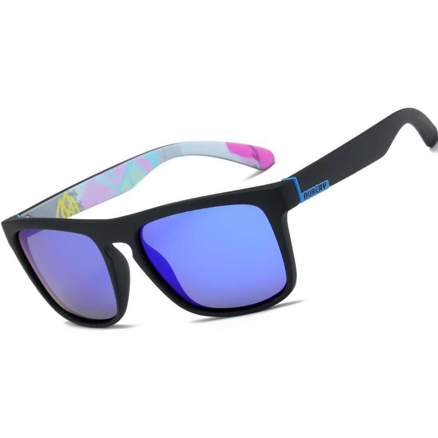 LuxusKollektion Retrosonnenbrille Sonnenbrille Polarisierte Herren Damen UV400 Schutz Retro Tiefblau-1