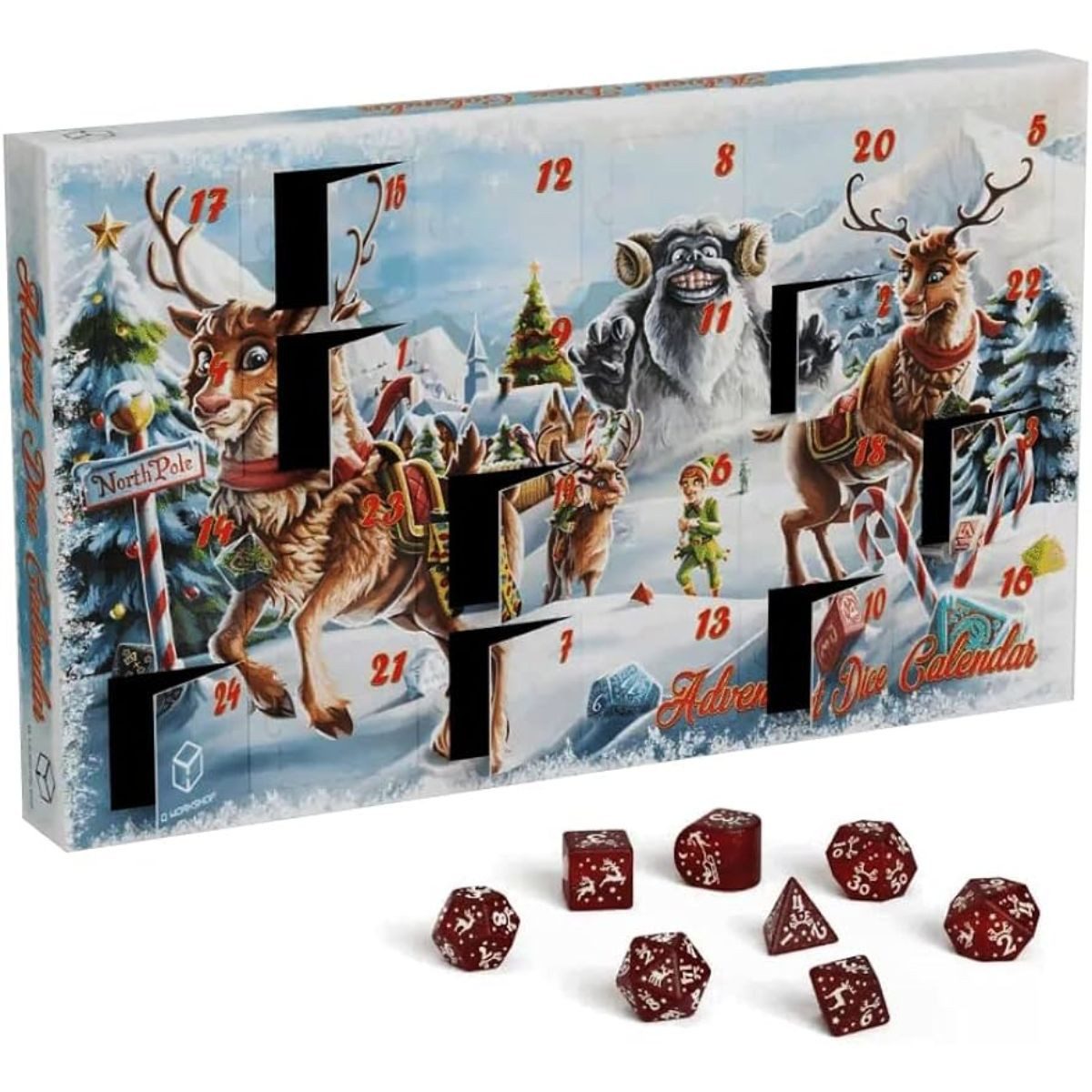 Q-Workshop Spiel Q-Workshop Advent Dice Calendar