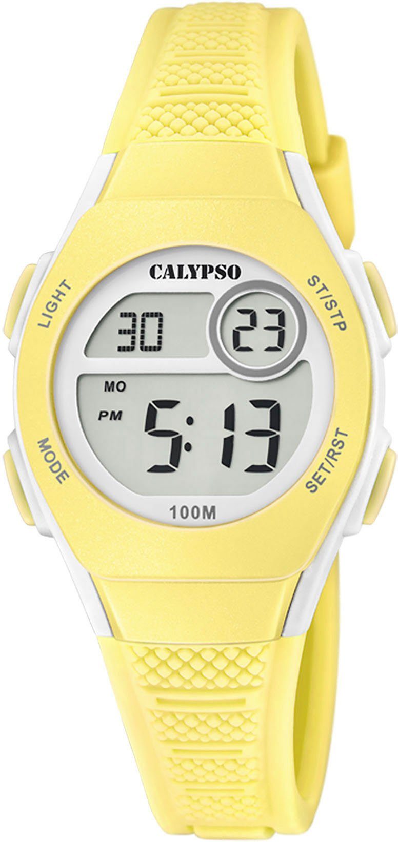 CALYPSO WATCHES Chronograph Junior Collection, K5831/2, mit digitaler  Anzeige, ideal auch als Geschenk