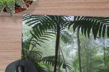MuchoWow Mauspad Regenwald - Tropisch - Dschungel - Bäume - Pflanzen Pad (1-St), Mousepad Computer Mousepads - Maus Mat - Pad - Mausunterlage