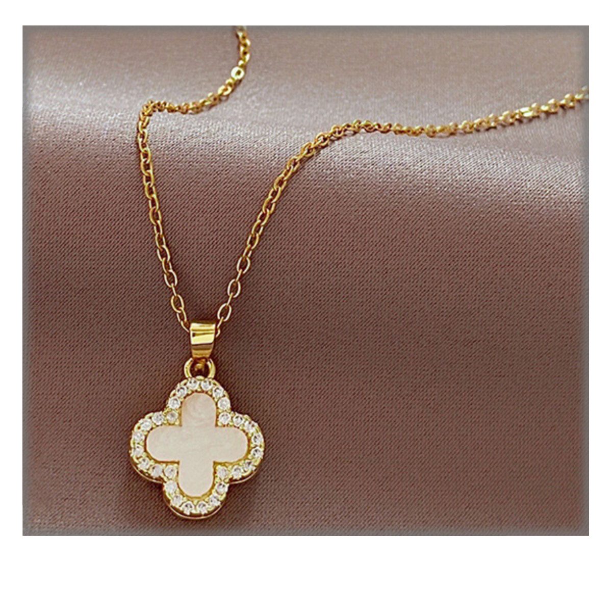 Blusmart Collier Modische Damenkette (Vierblättriges Kleeblatt günstig online kaufen