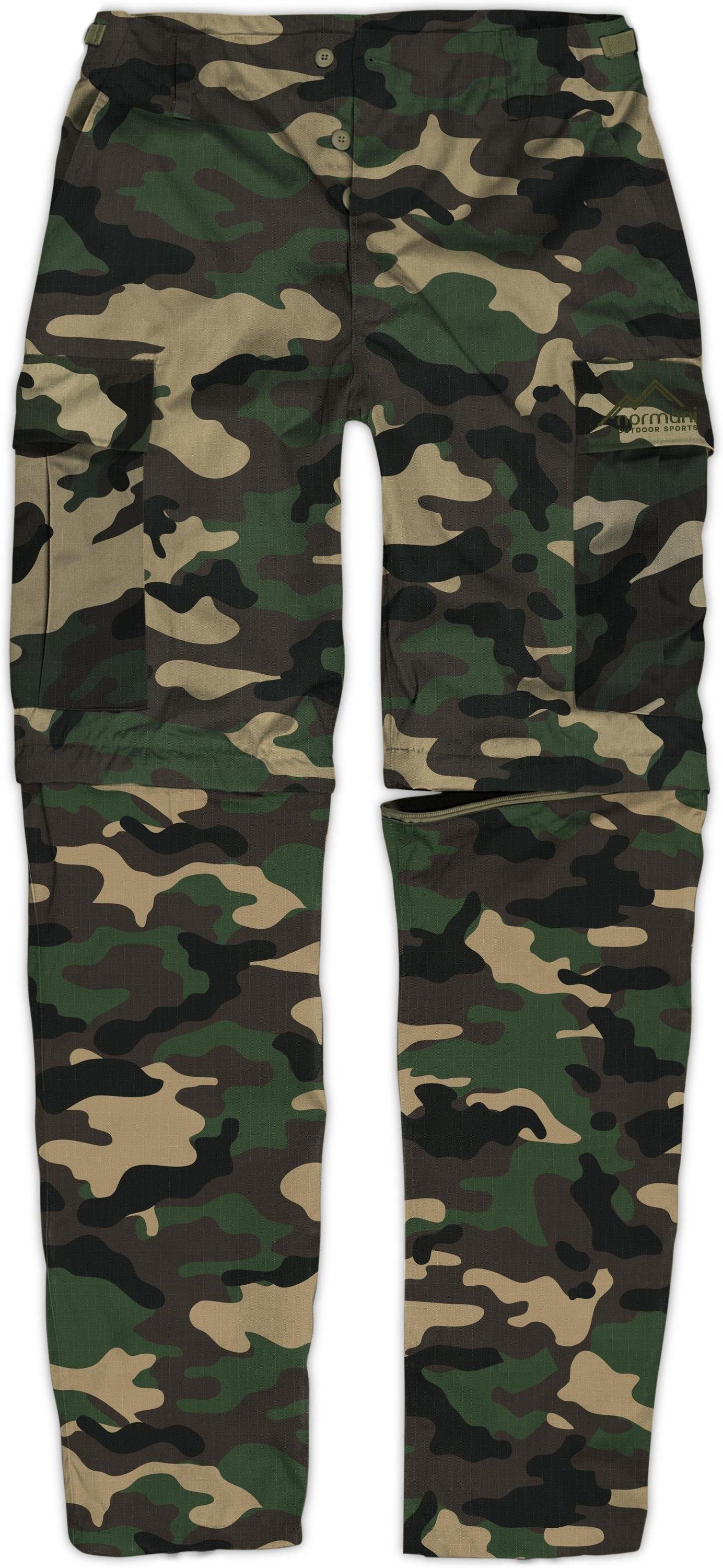 Zip-off-Hose Herren 2-in-1 Rip-Stop-Zip-Off BDU Rangerhose