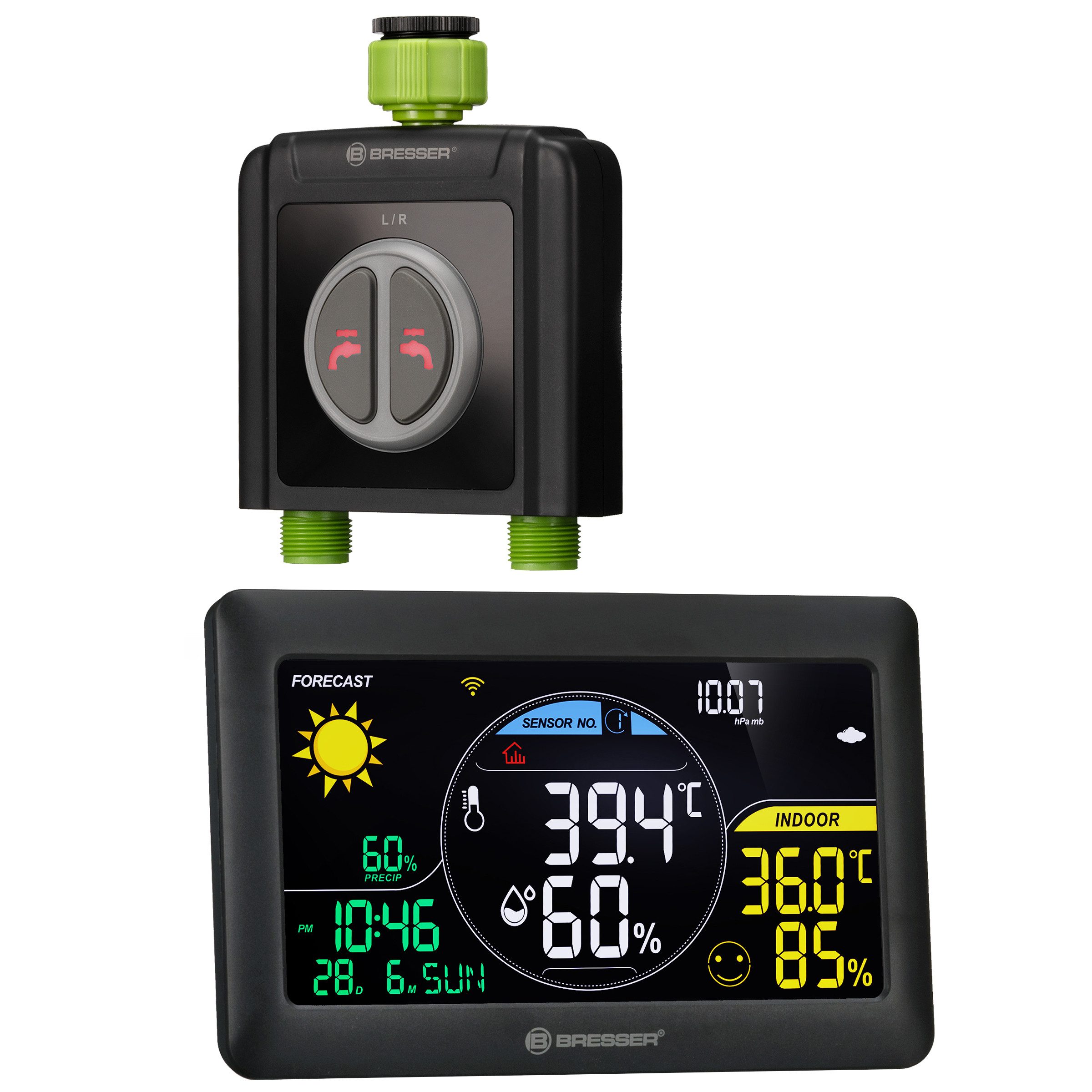 Wetterstation BRESSER Smart Garden Smart Home Bewässerungssystem Duo