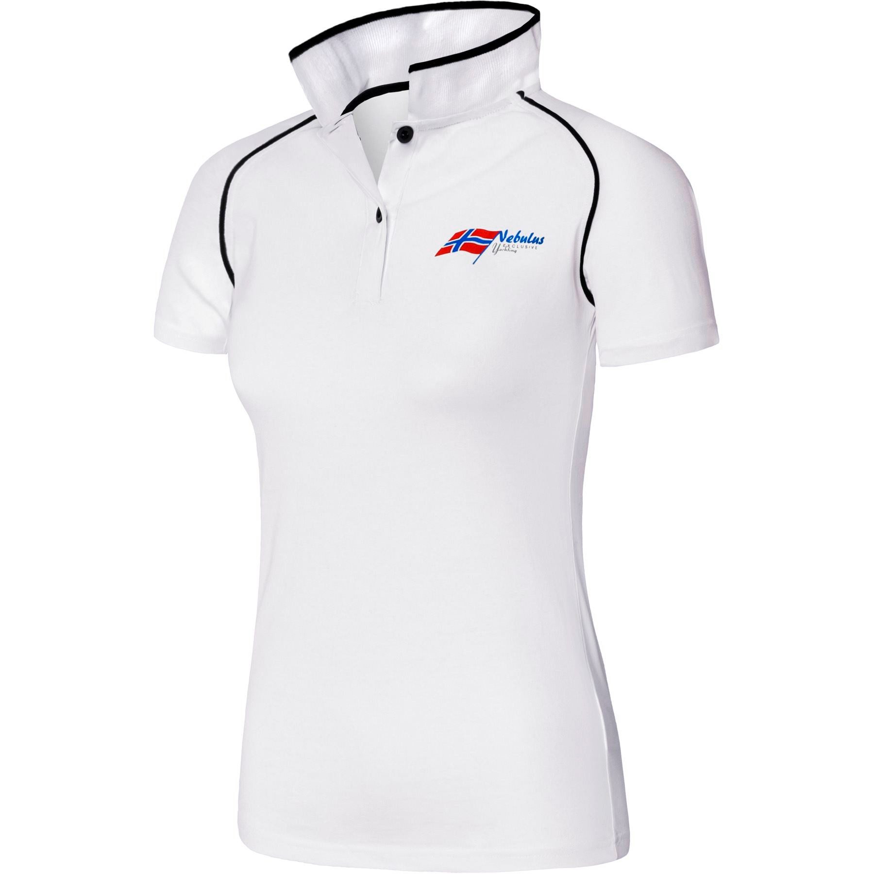 Nebulus Poloshirt OCEANS, P1103 - Damen, weiß, XL/42
