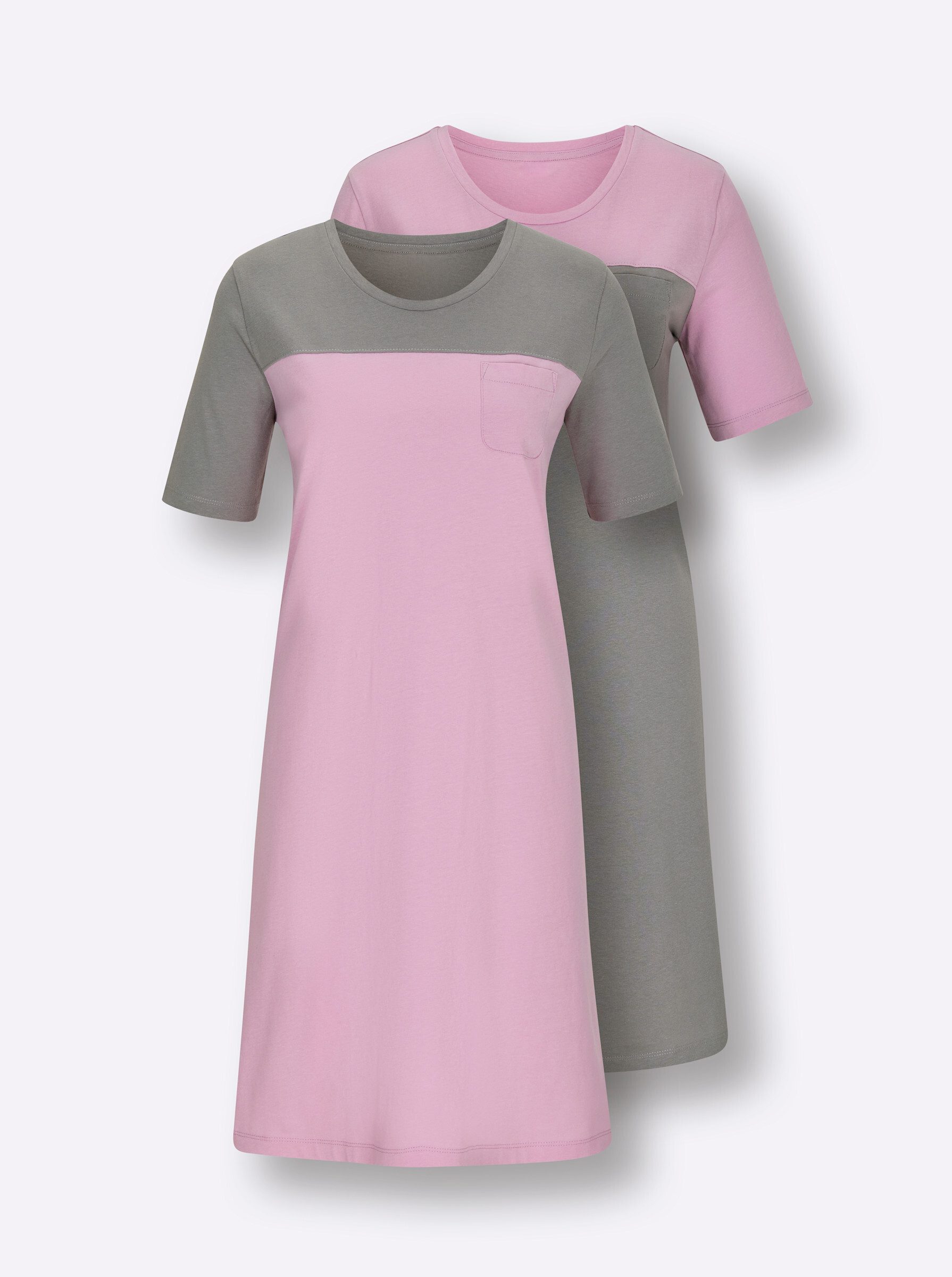 Witt Sleepshirt Sleepshirts Kurzarm (2-tlg)
