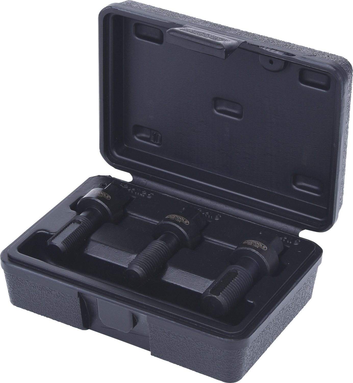 KS Tools Universalbohrer Radmuttern-Gewindereparatur-Satz, 3-tlg (150.1355)