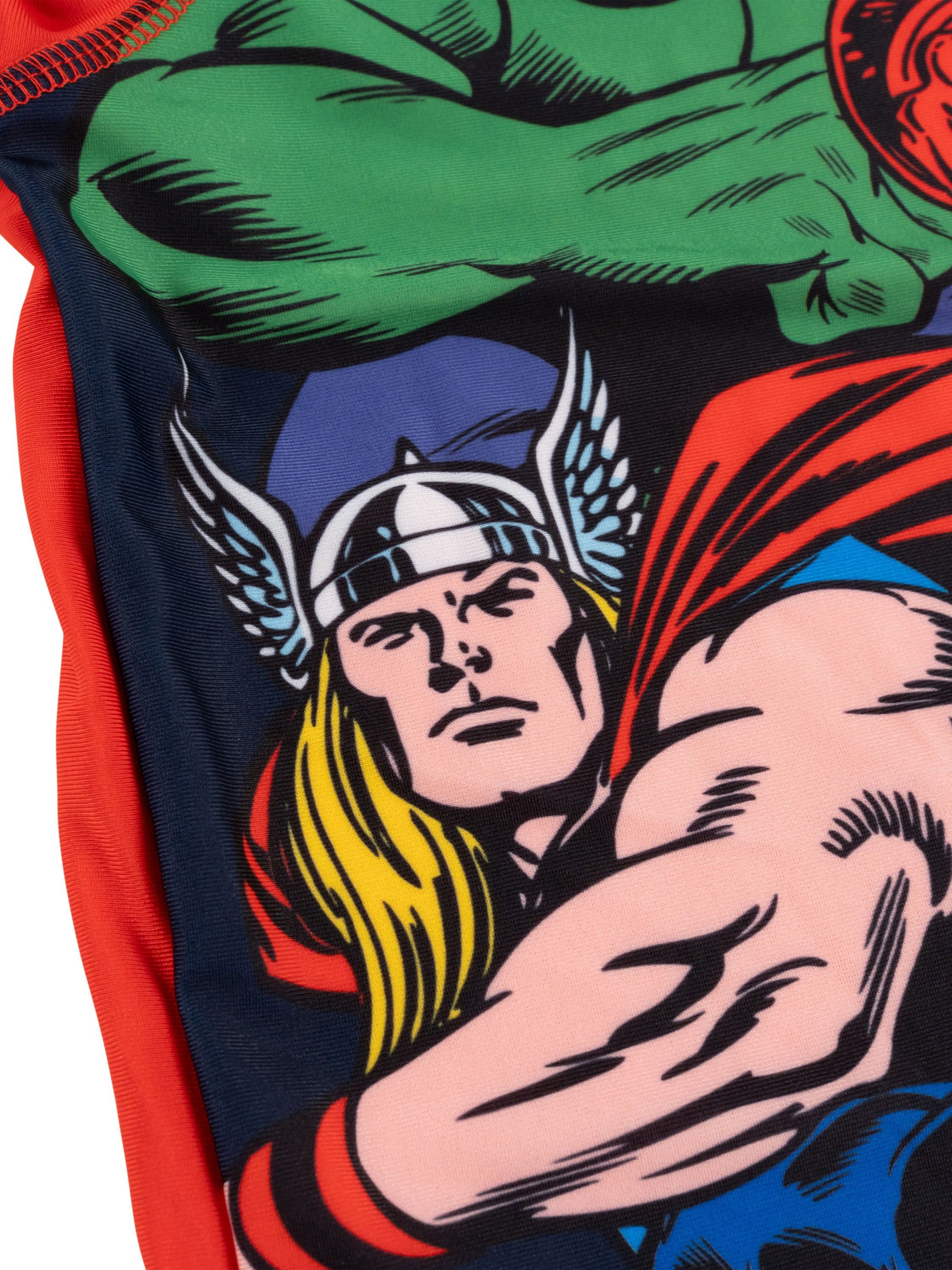 United Labels® Badeanzug Marvel The Avengers Schwimmset UV-Schutz 30 Badeanzug Zweiteiler – Bild 5 von 5
