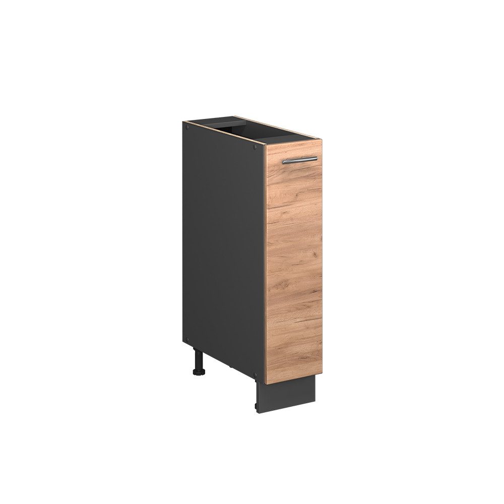 Vicco Apothekerschrank Fame-Line, Goldkraft Eiche/Anthrazit, 20 cm, AP Eiche (1-St)