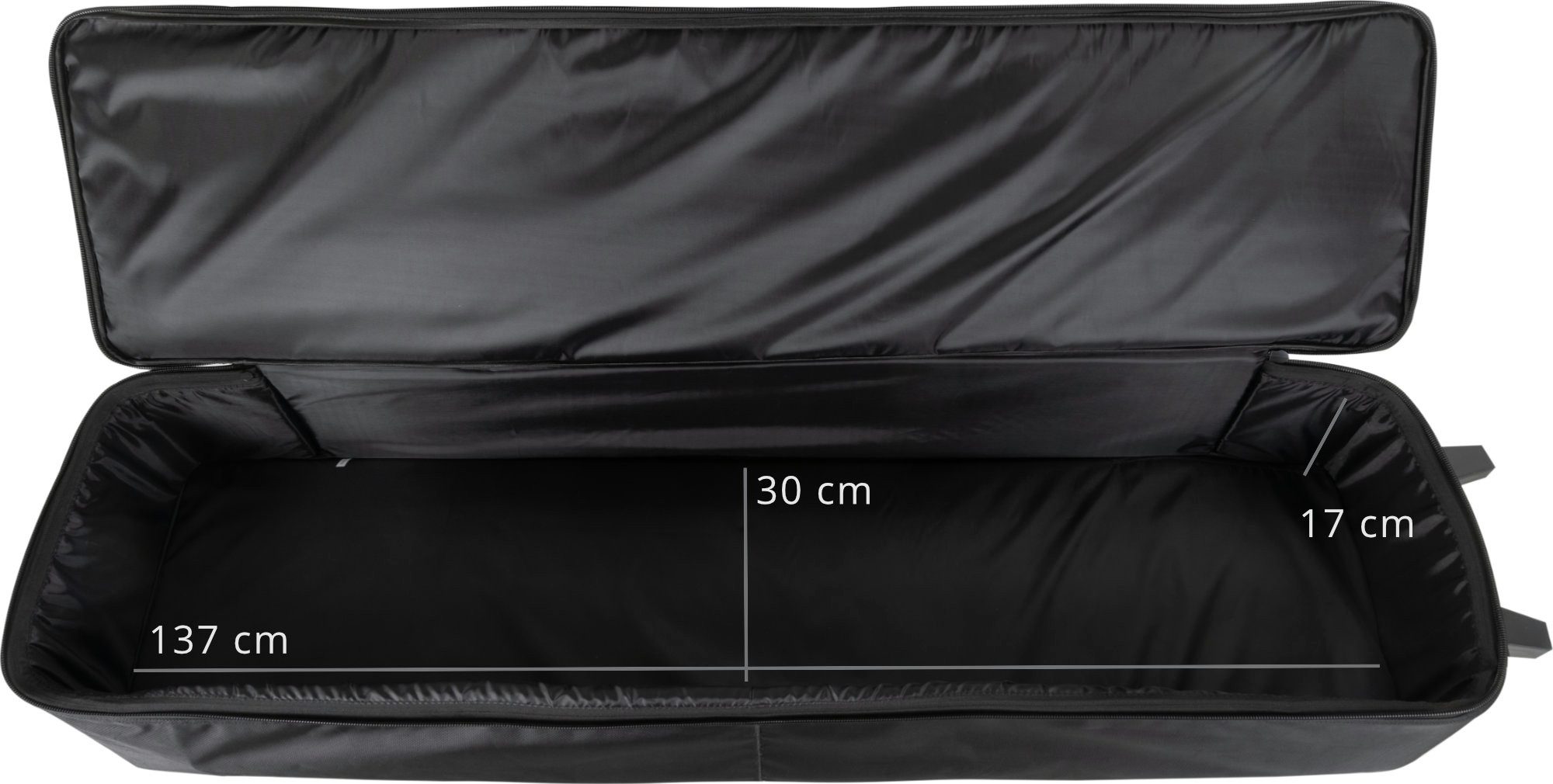 McGrey Piano-Transporttasche KBT-3223-88 Keyboardtrolley - Komfortabel & robust!, Keyboard-Trolley mit Wasserabweisendem Material, dicke Innenpolsterung
