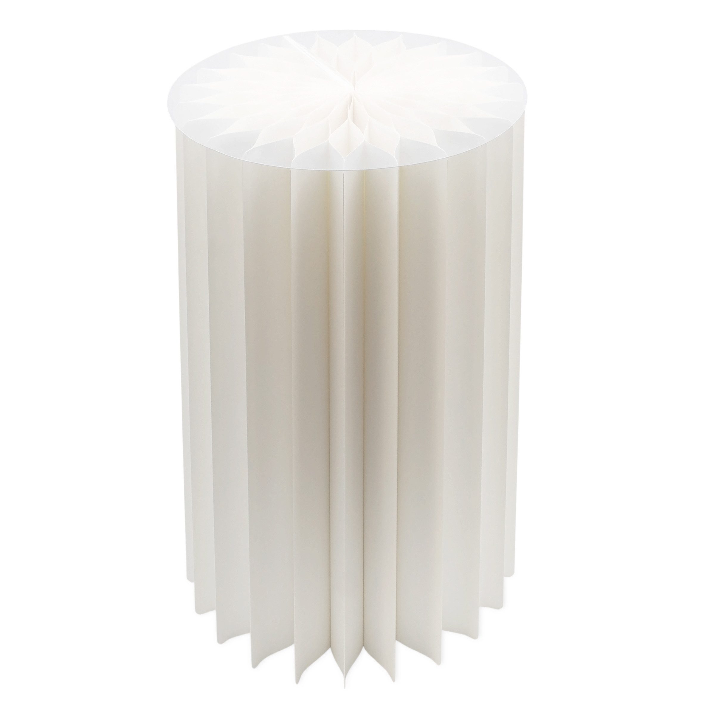 Spetebo Beistelltisch Design Dekotisch aus Papier in weiß (Anzahl, 1-St., S günstig online kaufen