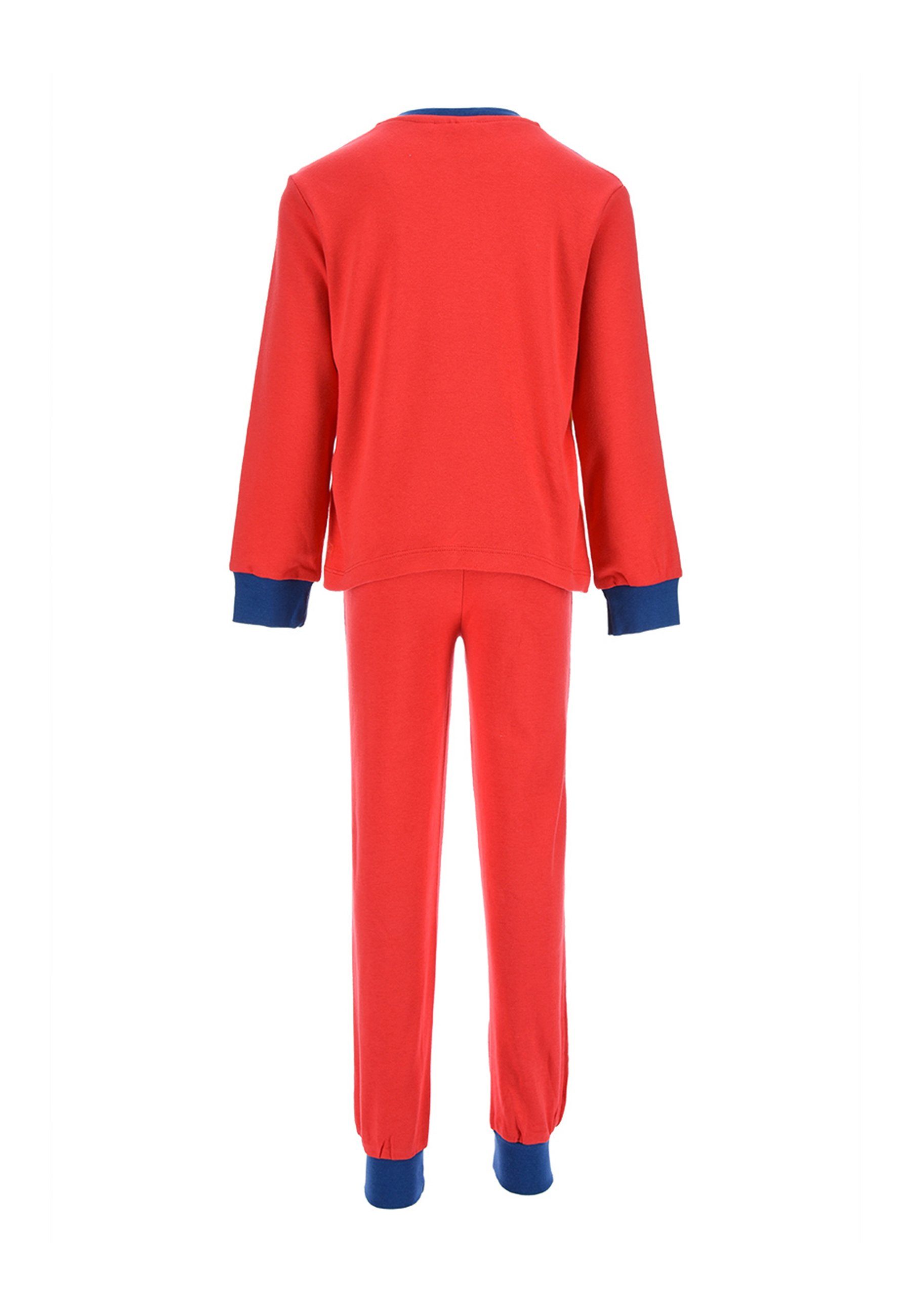 tlg) Kinder Marshall Rot Chase PAW Nachtwäsche (2 PATROL langarm Schlafanzug Jungen Pyjama Rubble