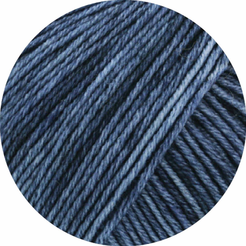 LANA GROSSA COOL WOOL VINTAGE Häkelwolle, 160 m (50 Gramm), Naturgarn aus reiner Merinowolle im meliertern Ton-in-Ton Design