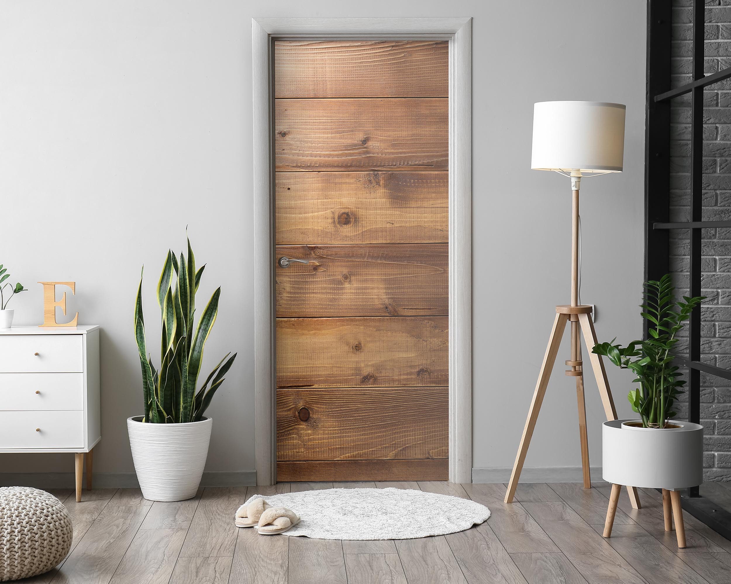 Tulup Türtapete Aufkleber Selbstklebend Türaufkleber Dekor Tapete Türdekoration