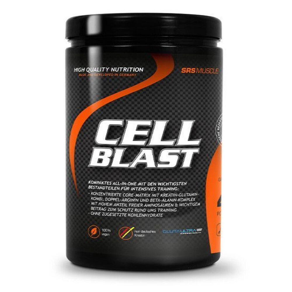 SRS NUTRITION SRS - Cell Blast - ALL-IN-ONE Креатин Monohydrat + Aminosäuren 800g Pulver, 800 g