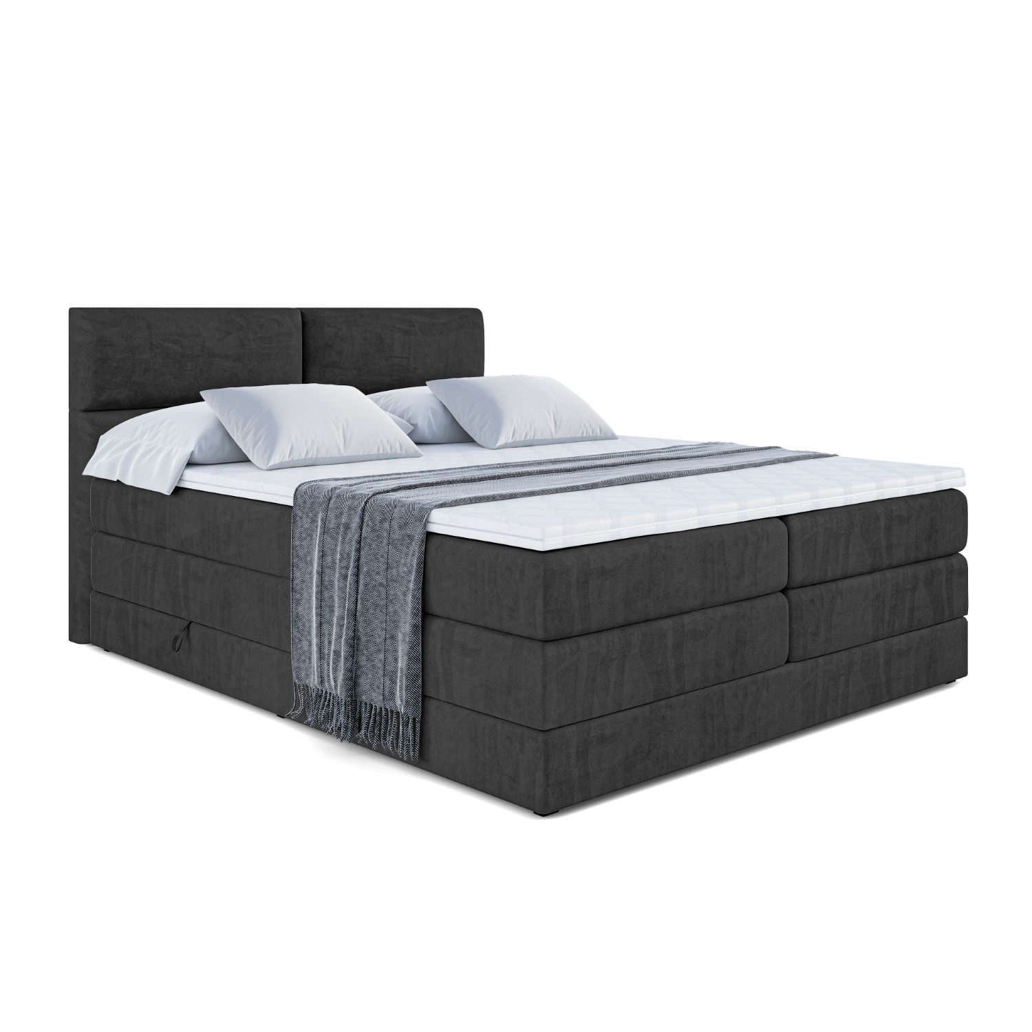 ALTDECOR Boxspringbett BOXI3 KING (Multipocket-Matratze H4, günstig online kaufen