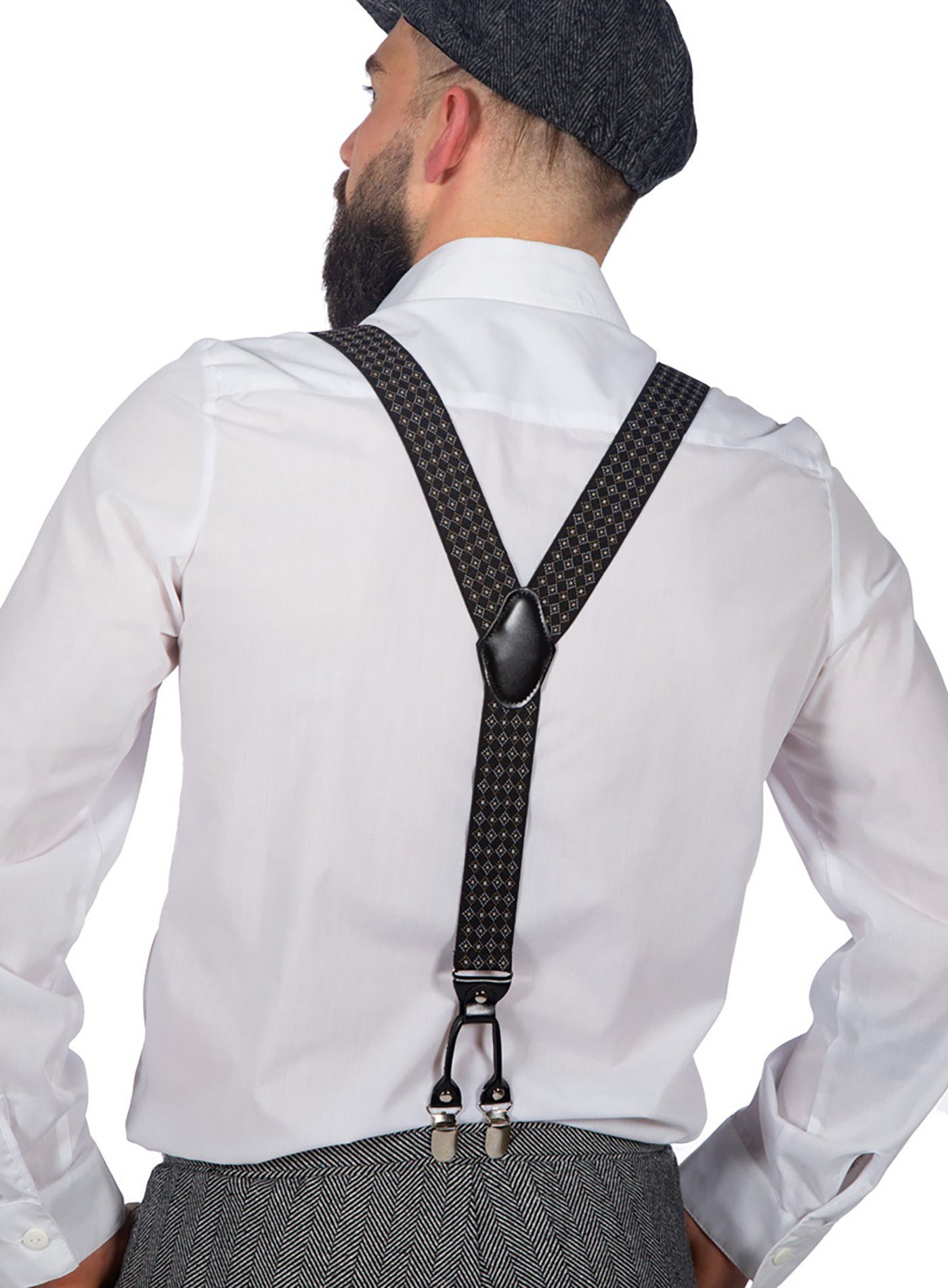 Metamorph Hosenträger Gentleman Hosenträger kariert Hochwertiger Hosenträge günstig online kaufen